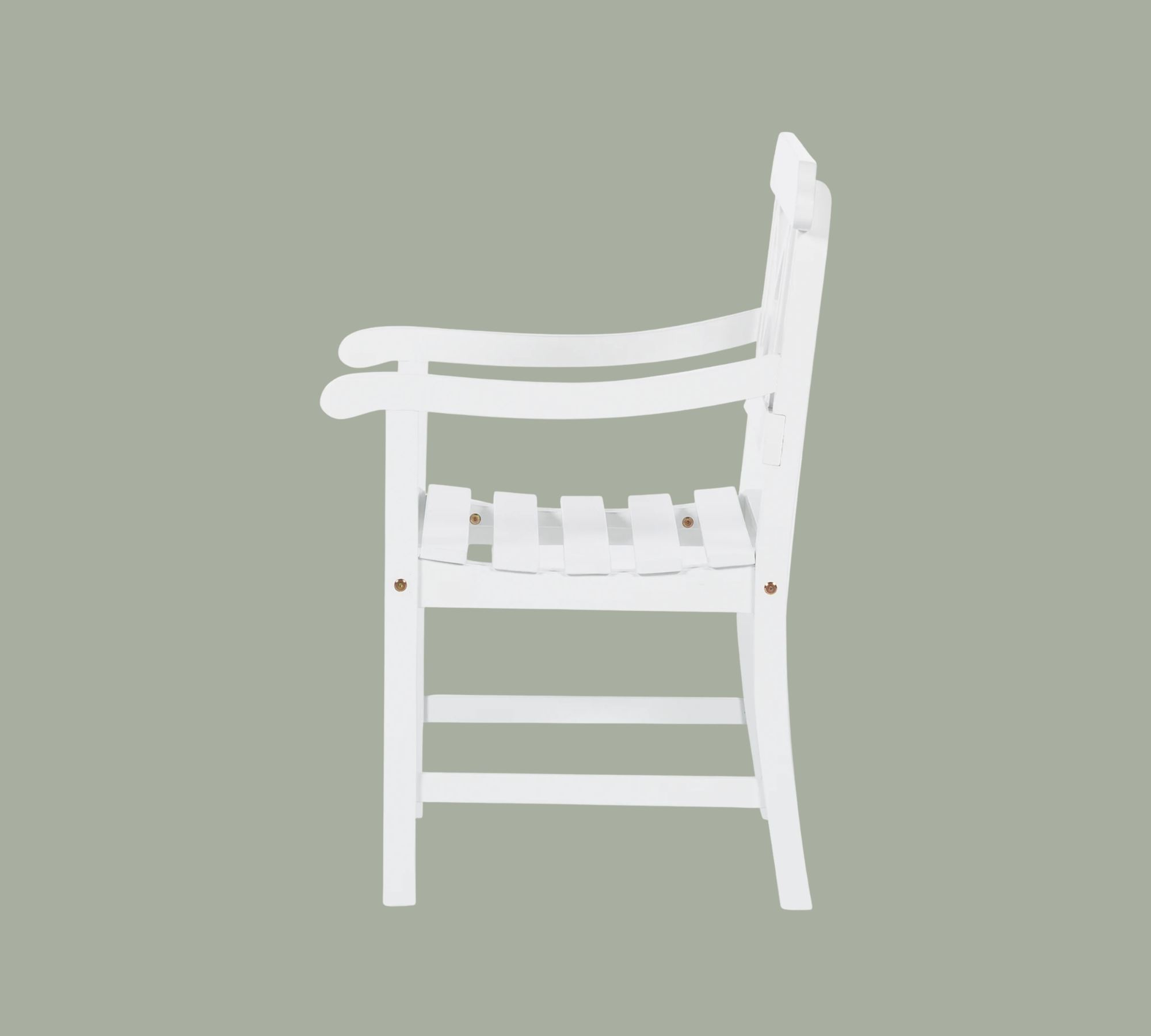 Gartenstuhl aus Akazienholz Massiv