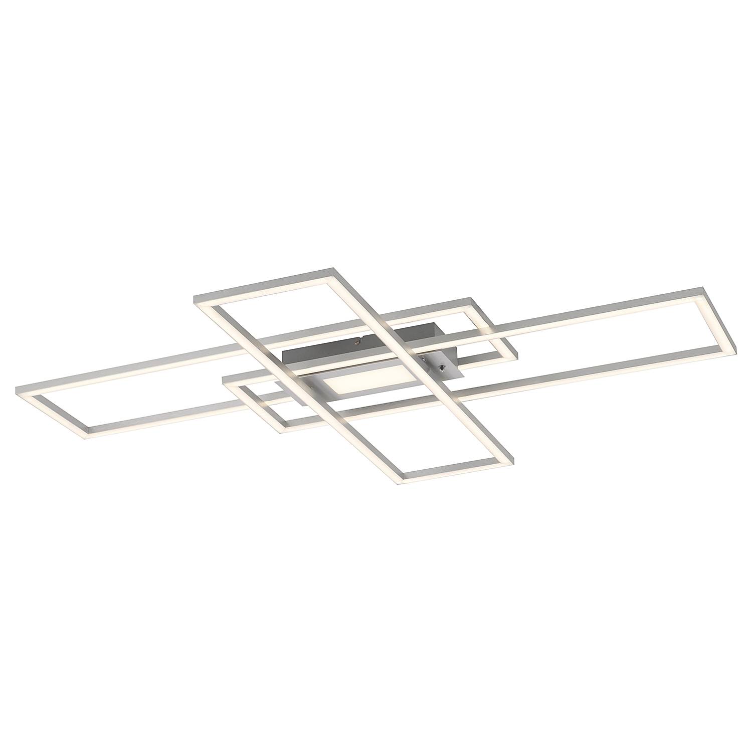 LED-Deckenleuchte Asmin Typ A Polycarbonat Aluminium