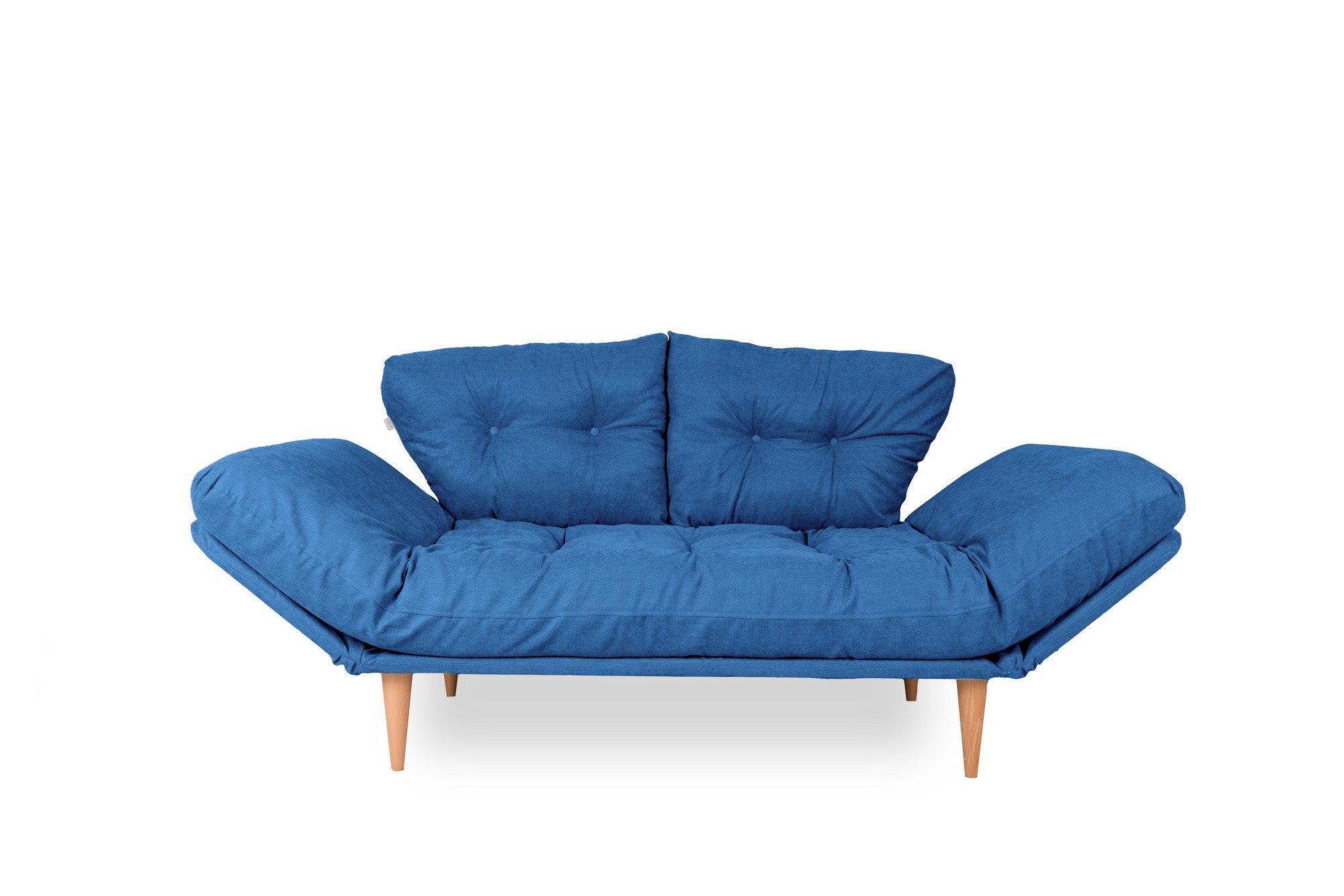 Nina Daybed Schlafsofa 3-Sitzer Parliament Blau