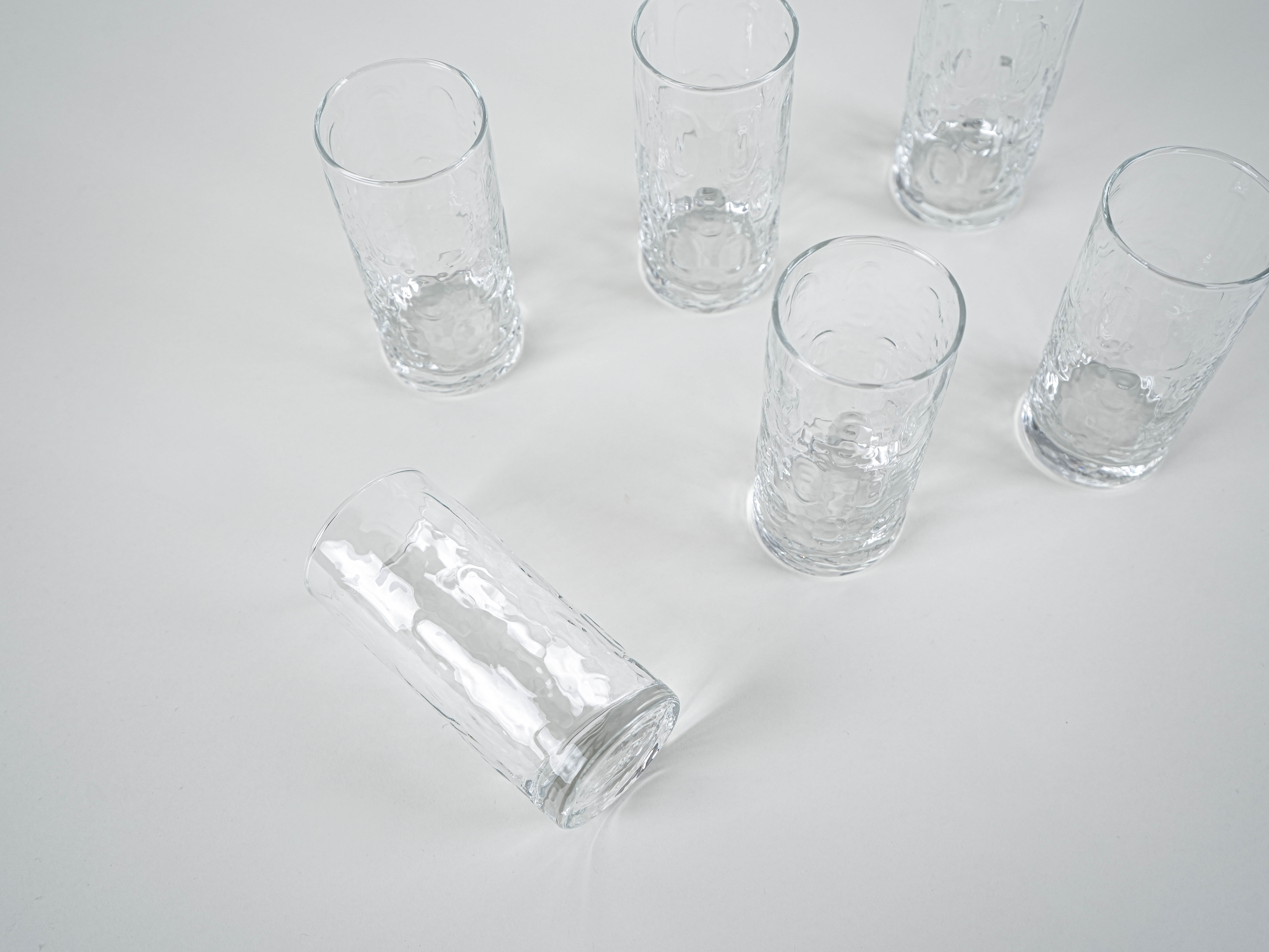 Set of six glasses 1970s