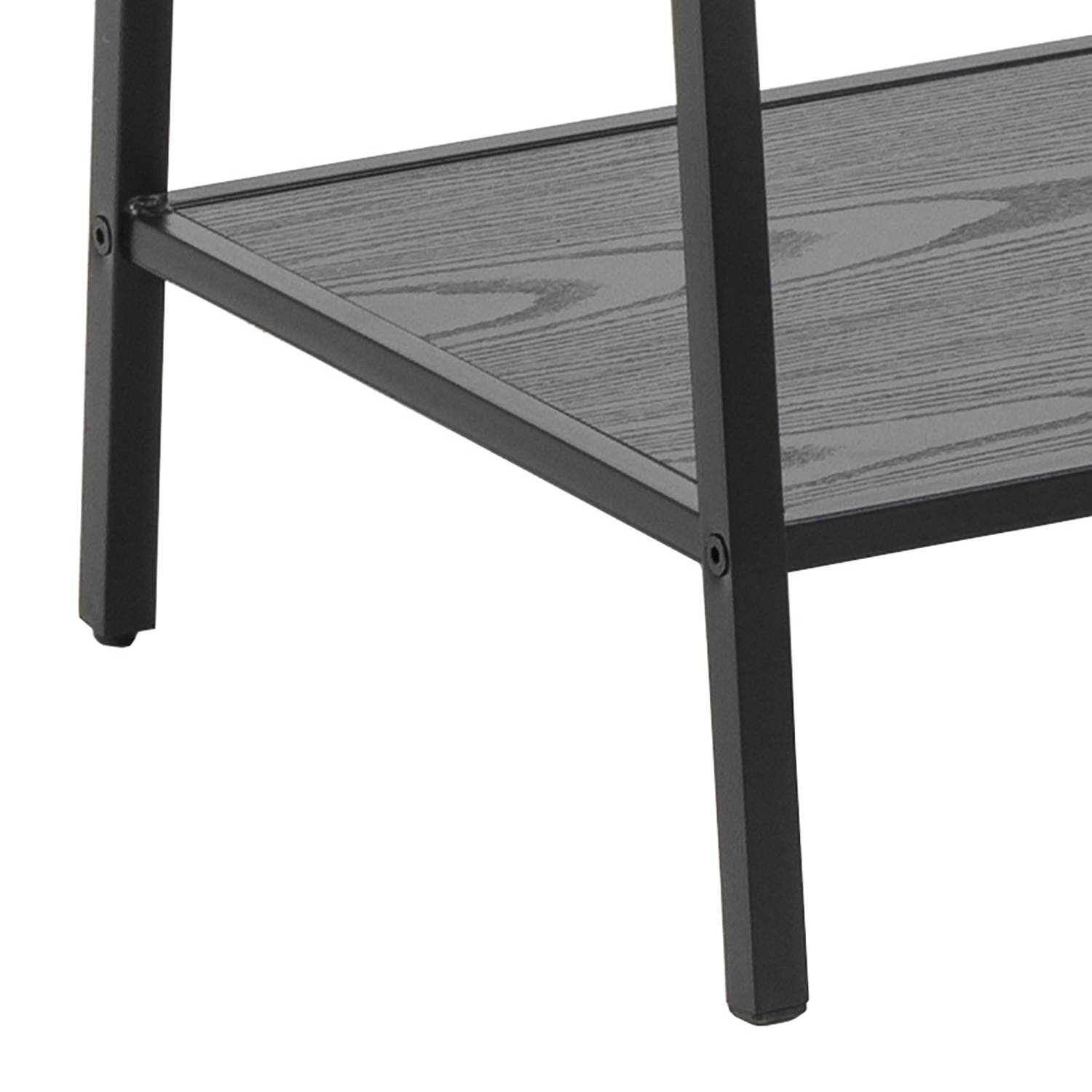 Coogee II Garderobe Eiche Schwarz 