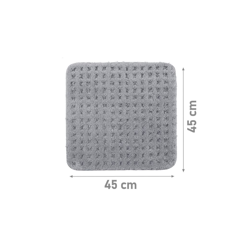 Badematte Microfaser Grau Öko-Tex Standard 100