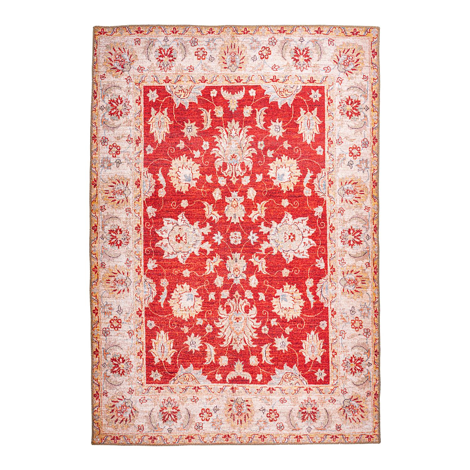 Kurzflorteppich Faye 625 Rot