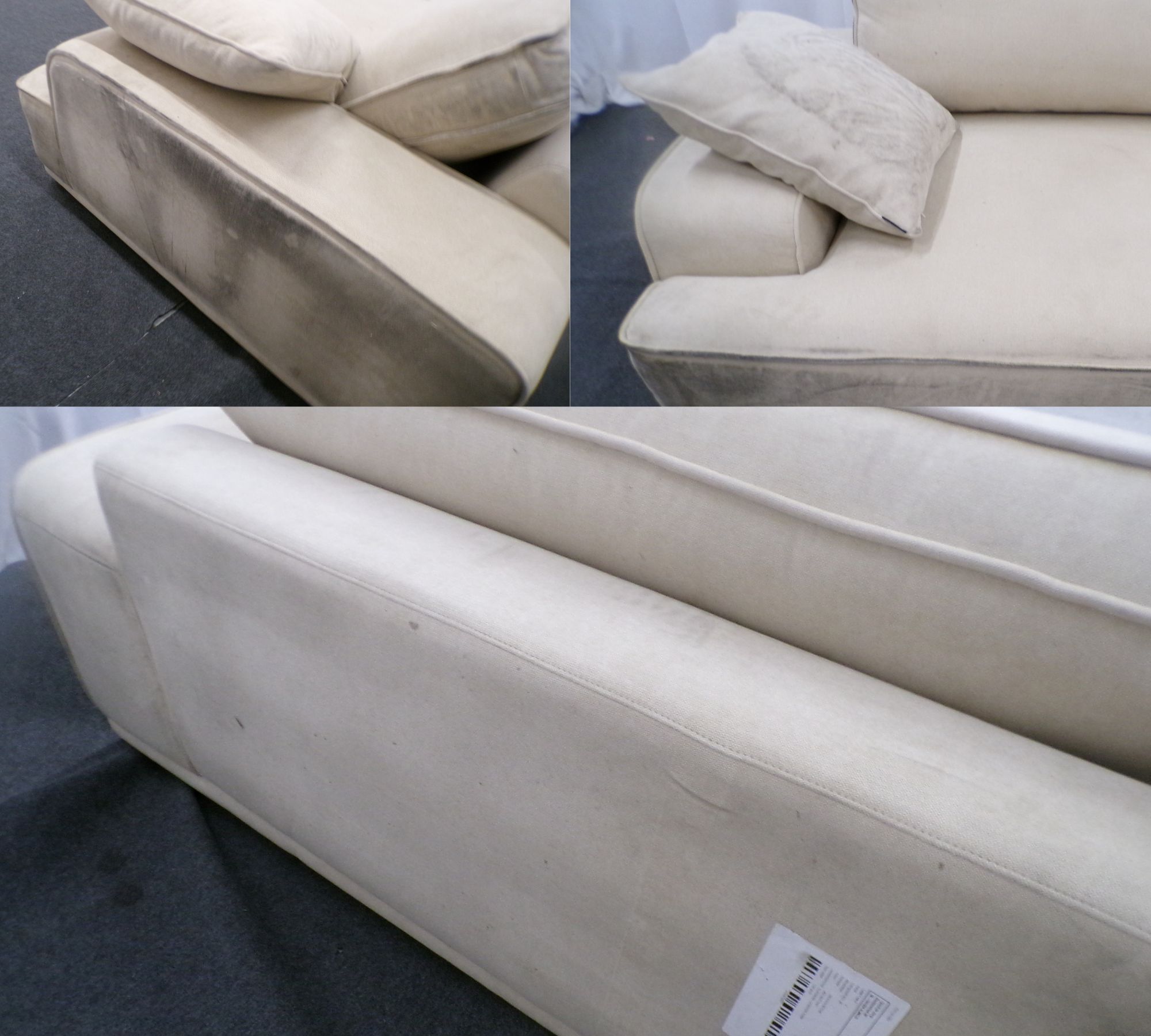 Leonora Sofa 3,5-Sitzer Form Cream