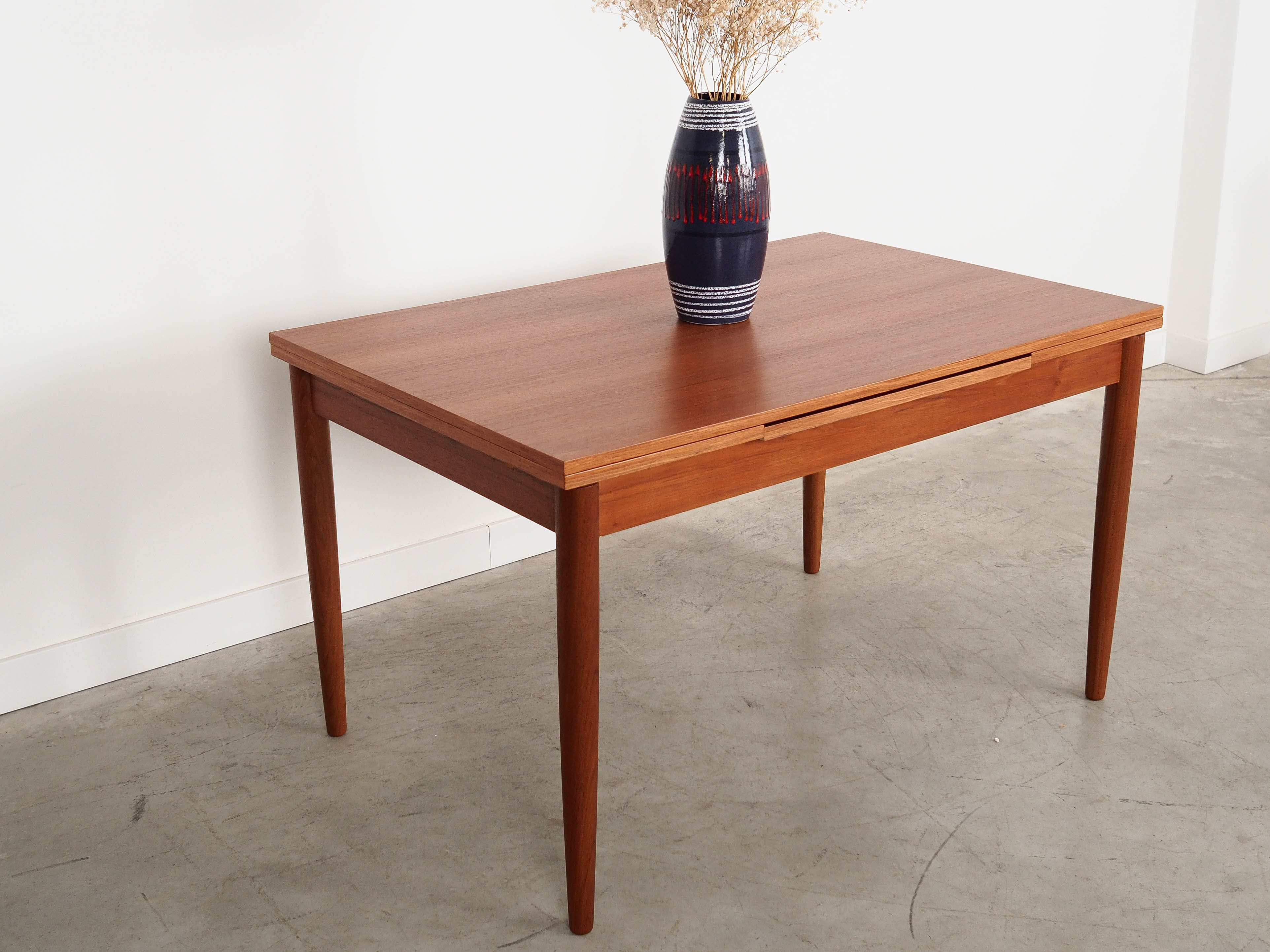 Teaktisch Braun 1970er Jahre