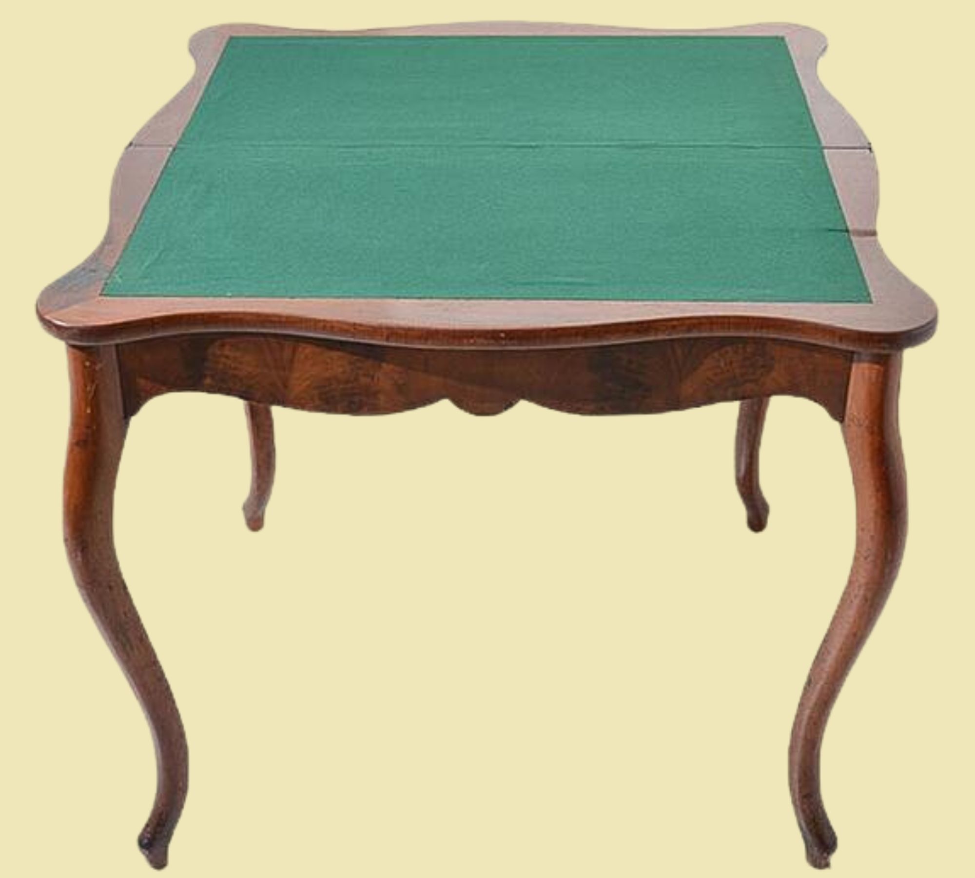 Antiker Beistelltisch Louis Philippe Mahagoni Braun