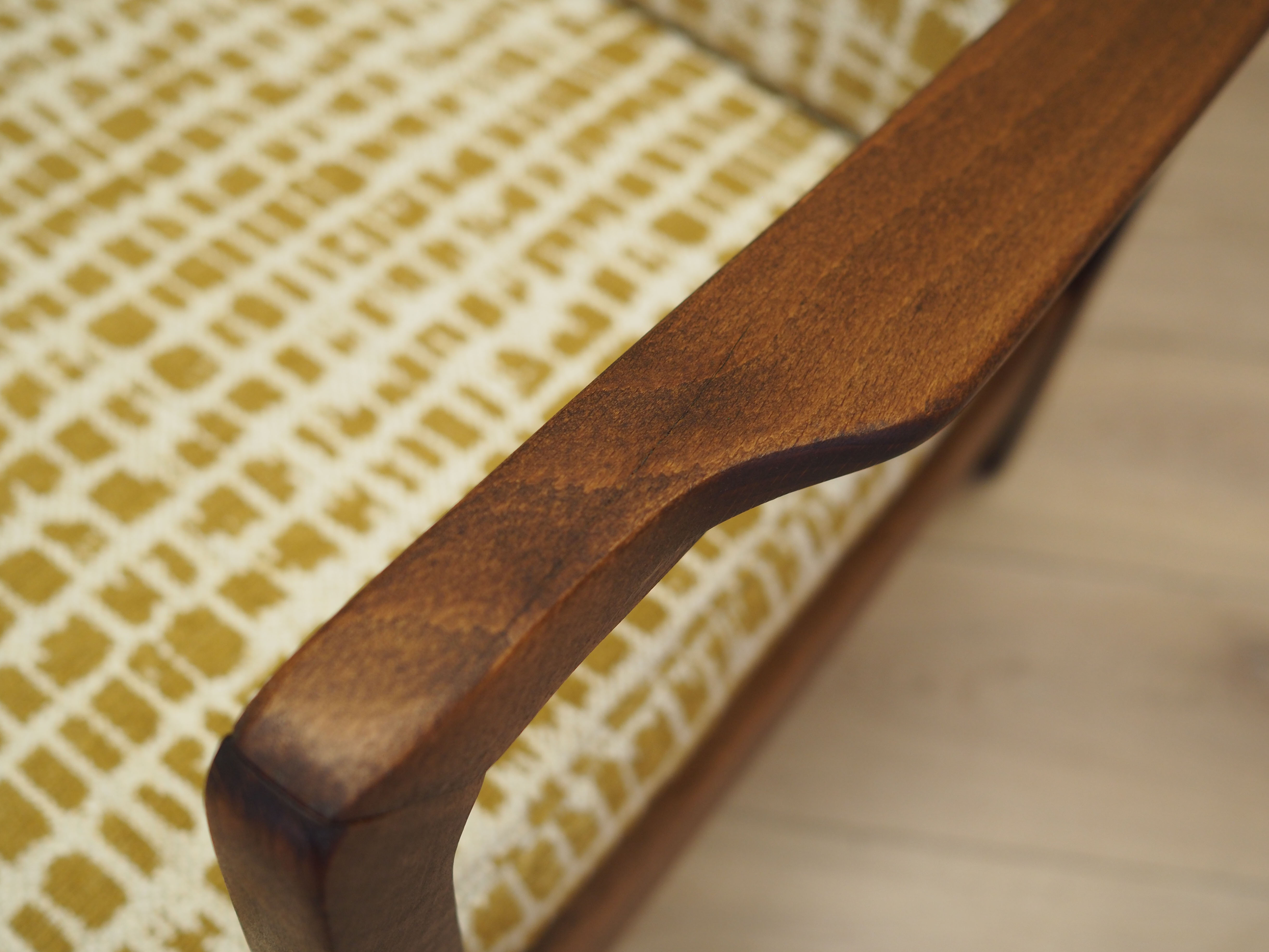 Armchair beech wood 1970s