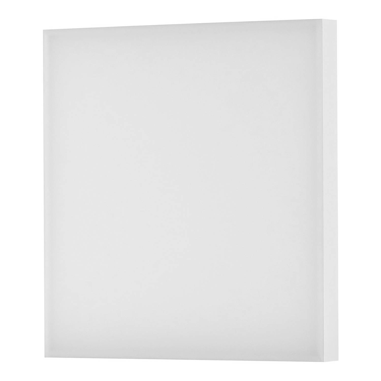 Decken Wandpaneel Velora II 1-Flammig Milchglas Aluminium 