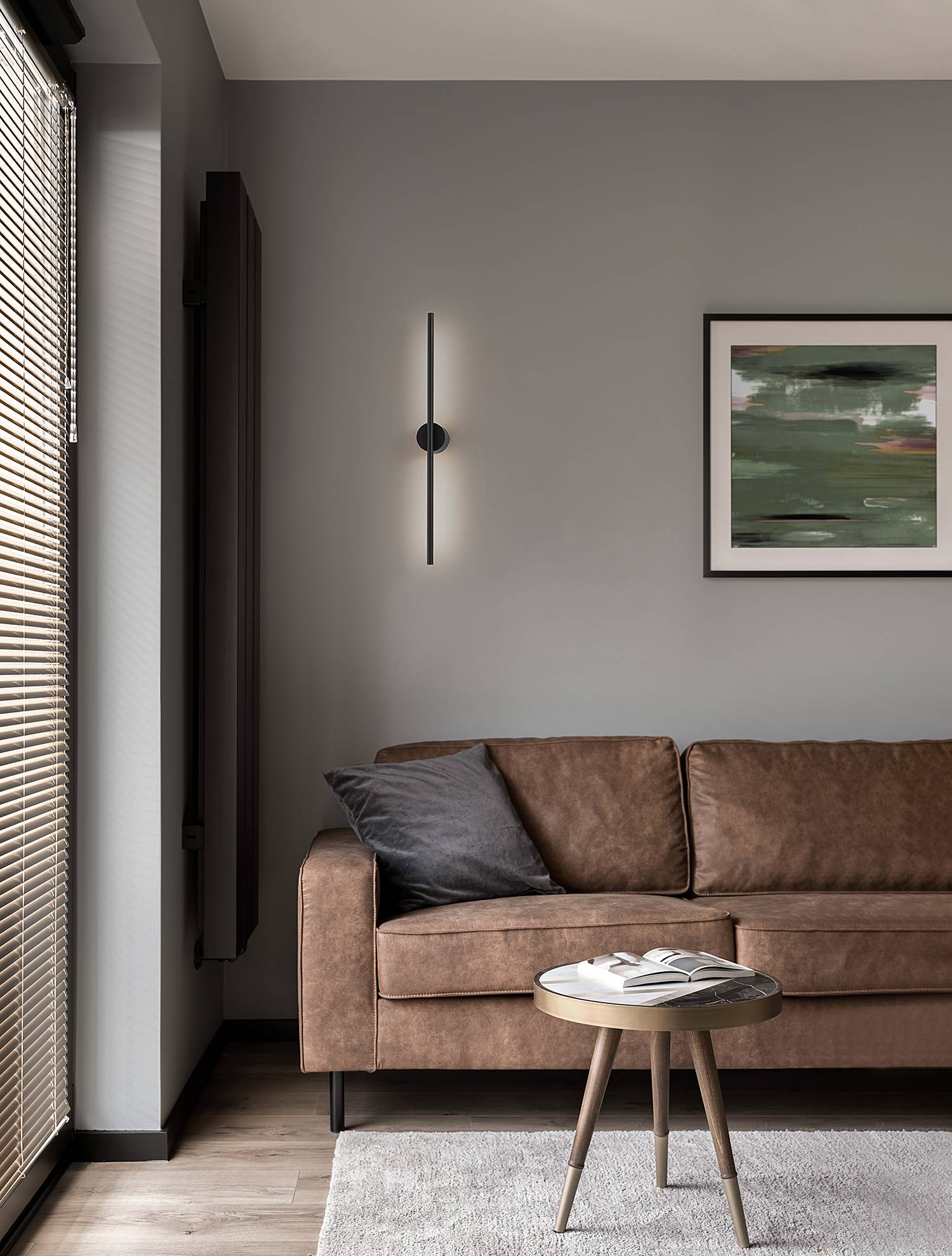 Aden Typ A Wandleuchte Aluminium 1-flammig