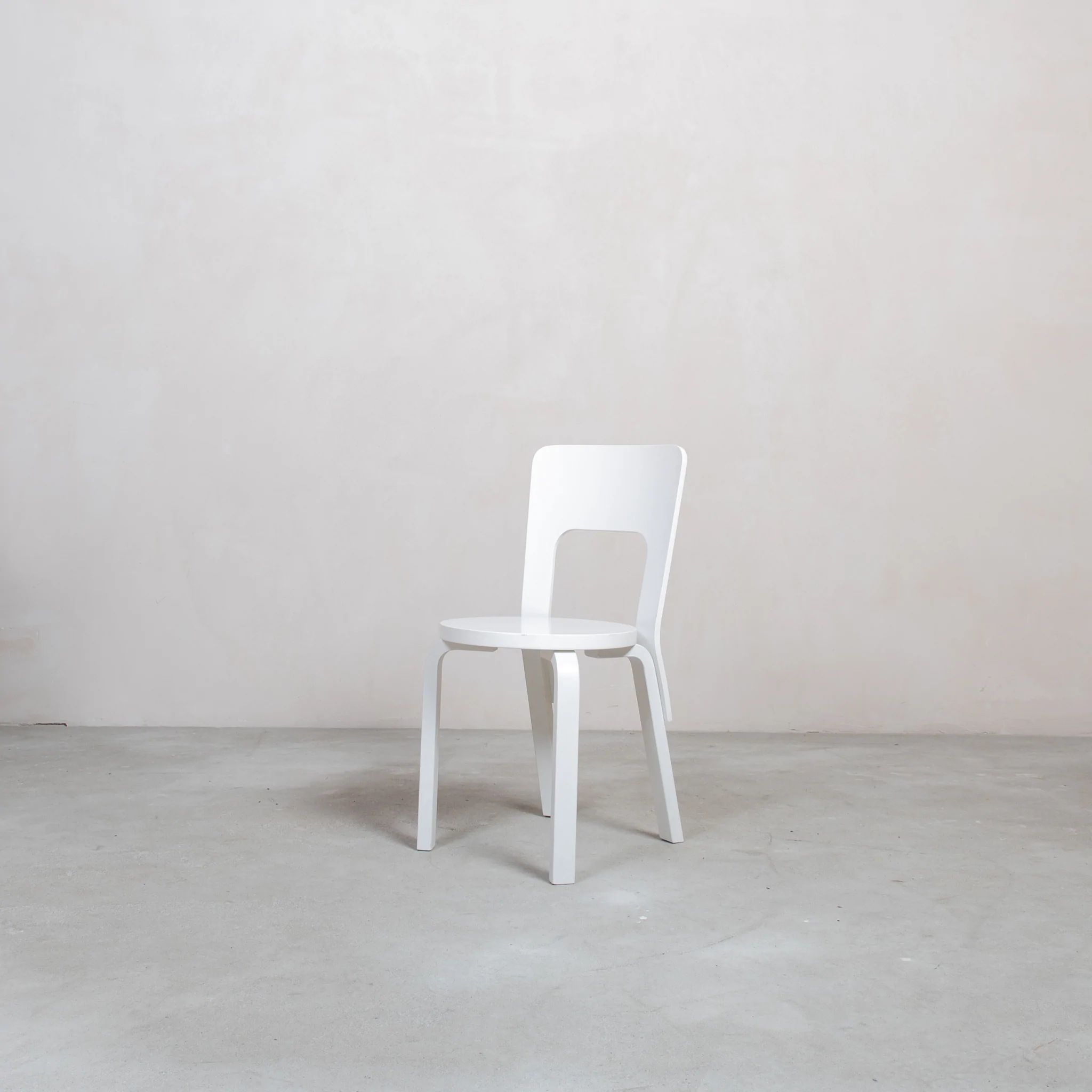 Aalto 66 Stuhl Weiß