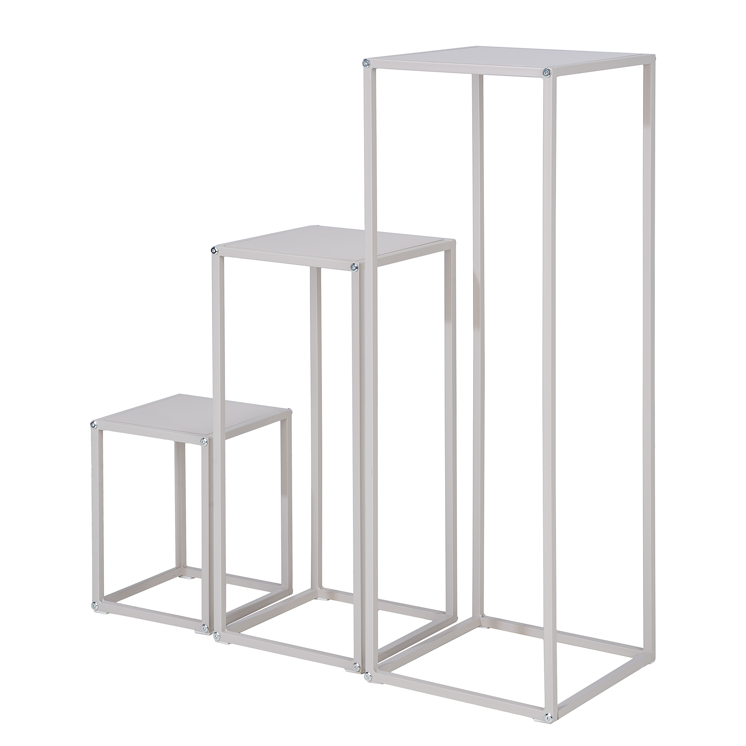 Side table Romney set of 3 cashmere