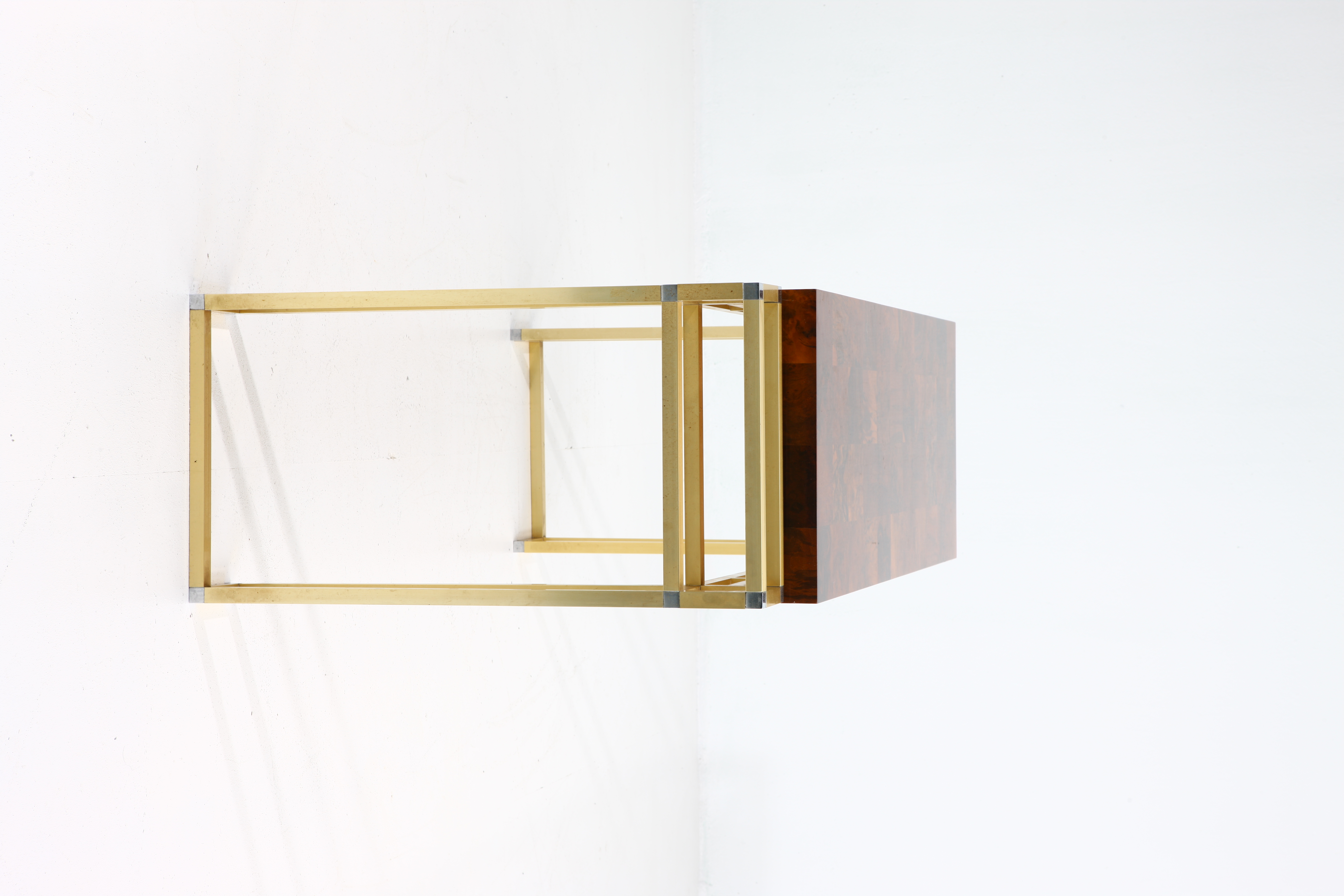 Console table brass 1970s