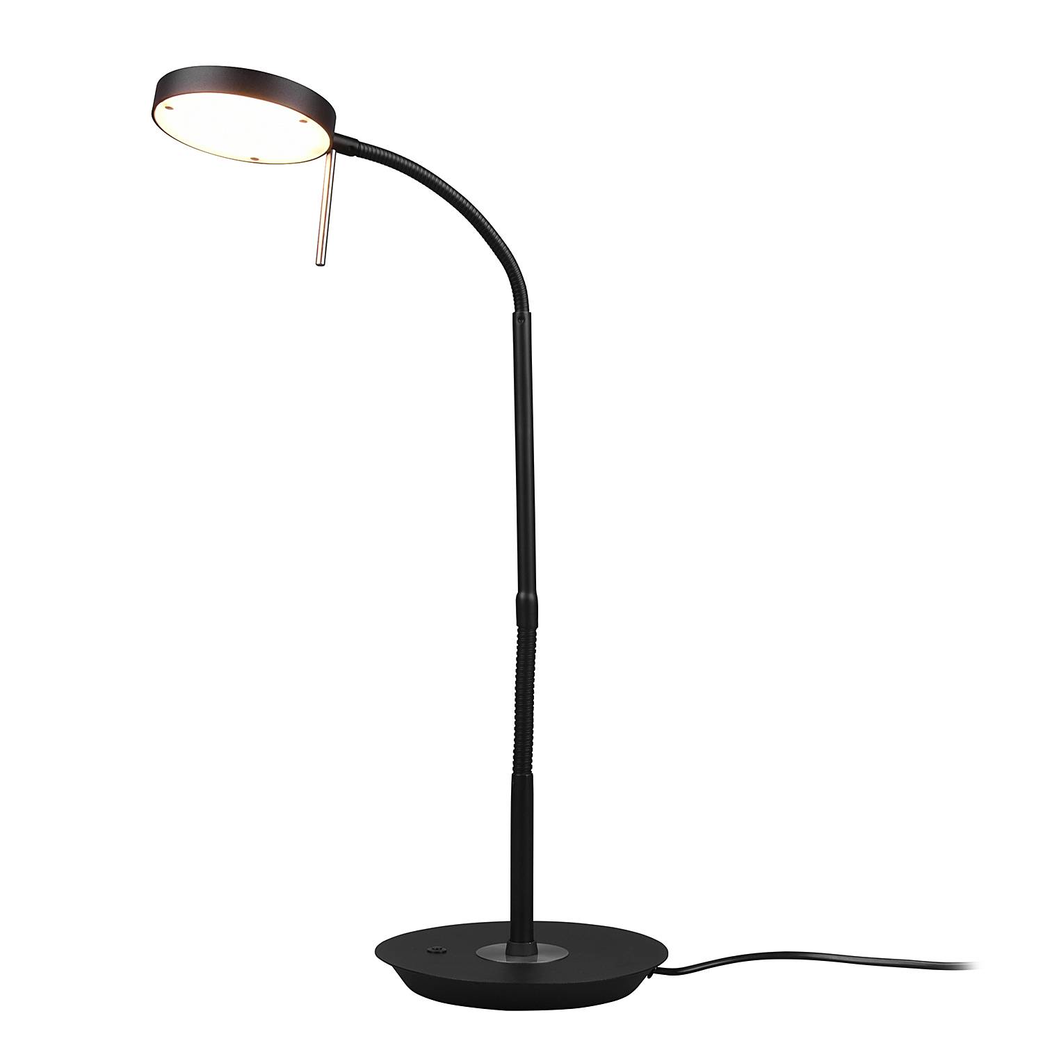 Monza LED-Tischleuchte Eisen PVC 1-flammig