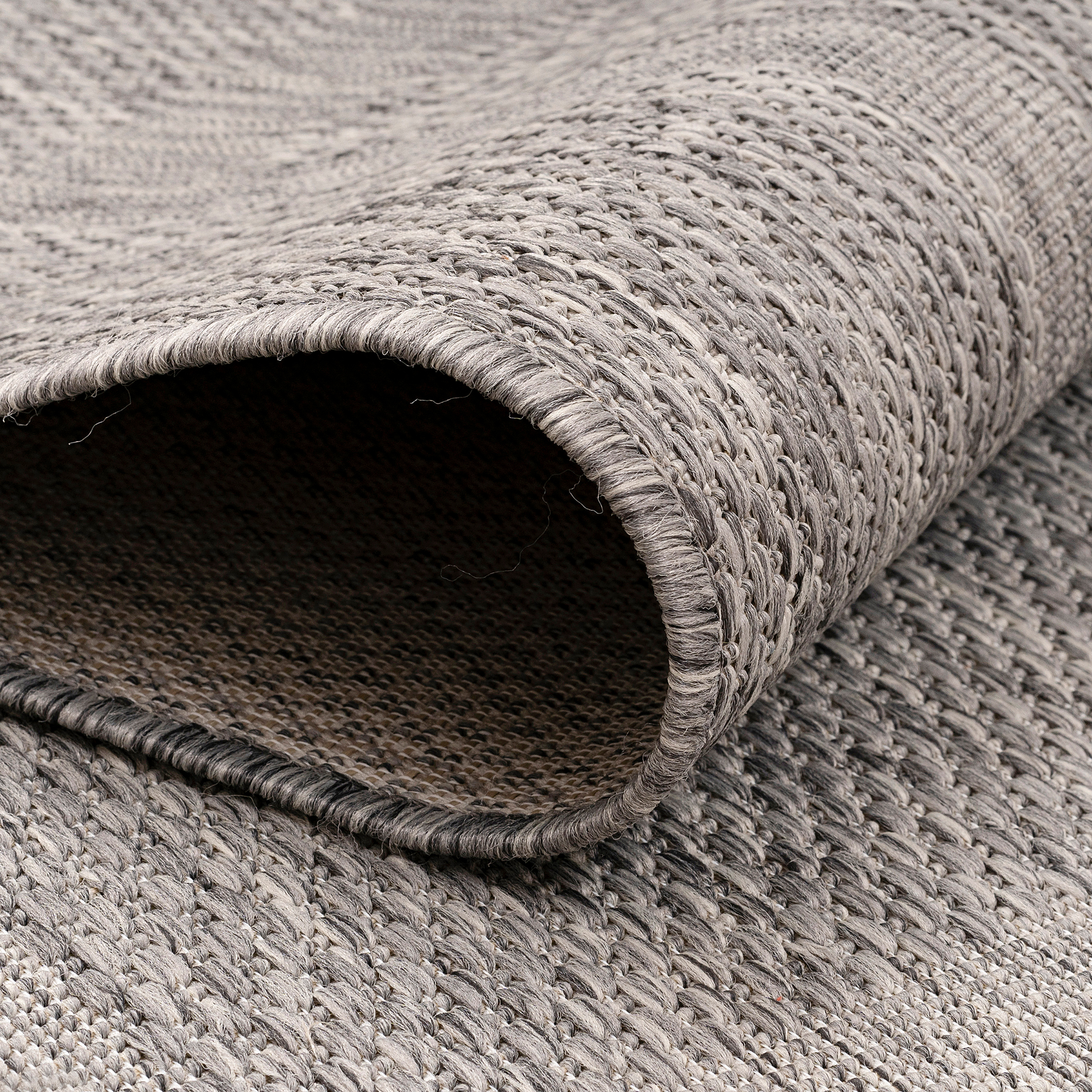 Outdoor rug Relax Polypropylene Grey 60 x 100 cm