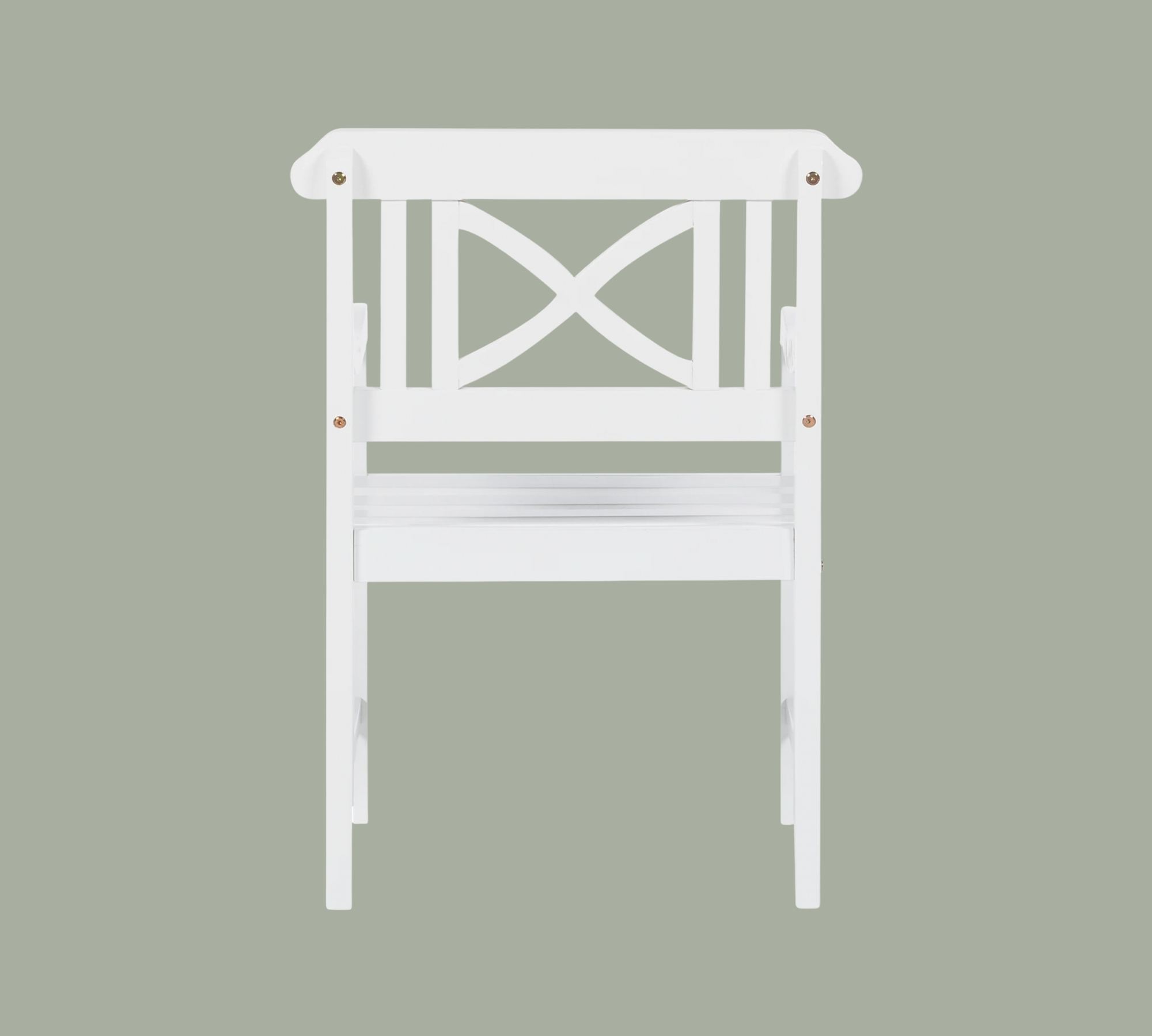 Gartenstuhl aus Akazienholz Massiv