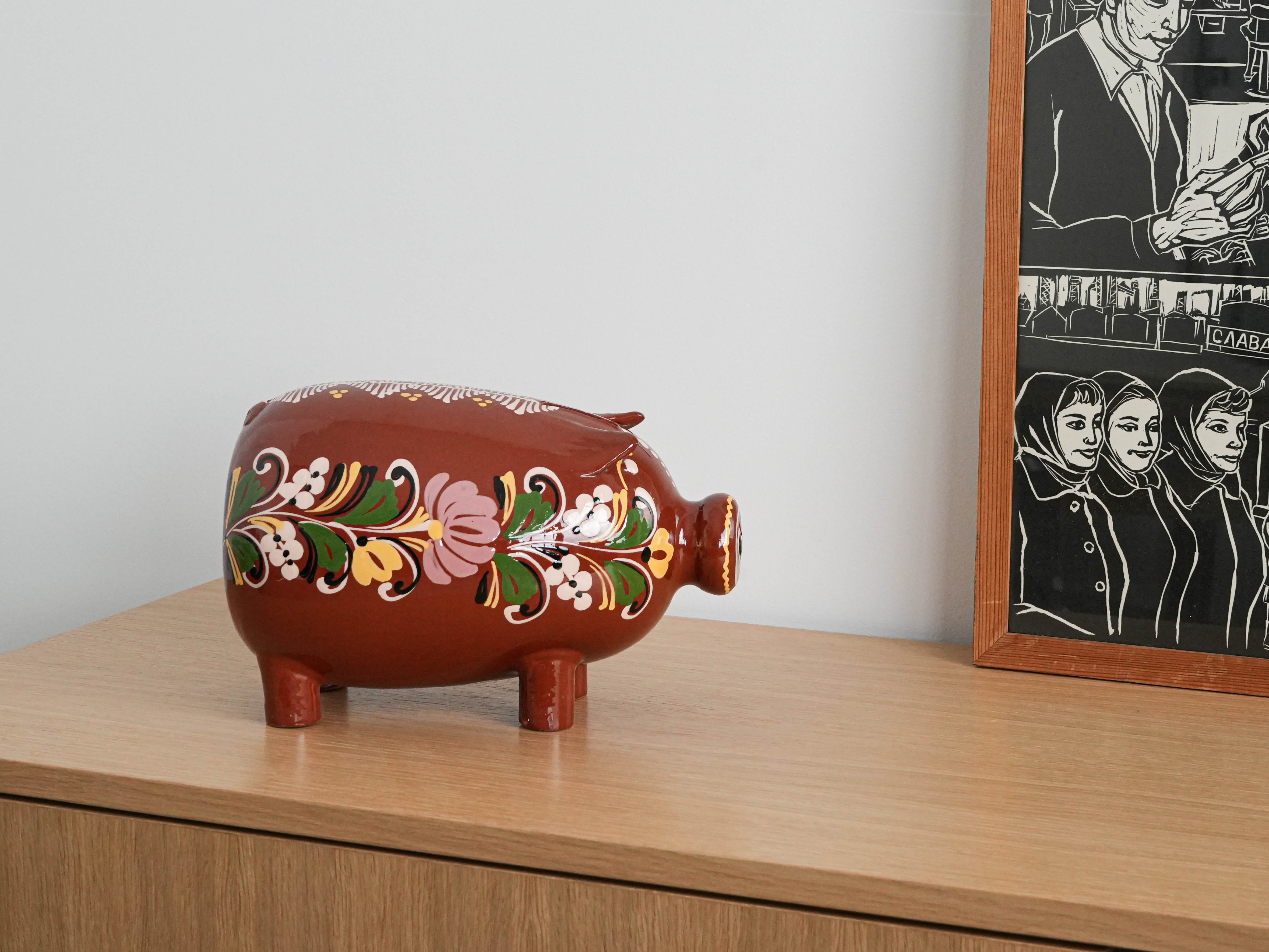 Piggy bank ceramic