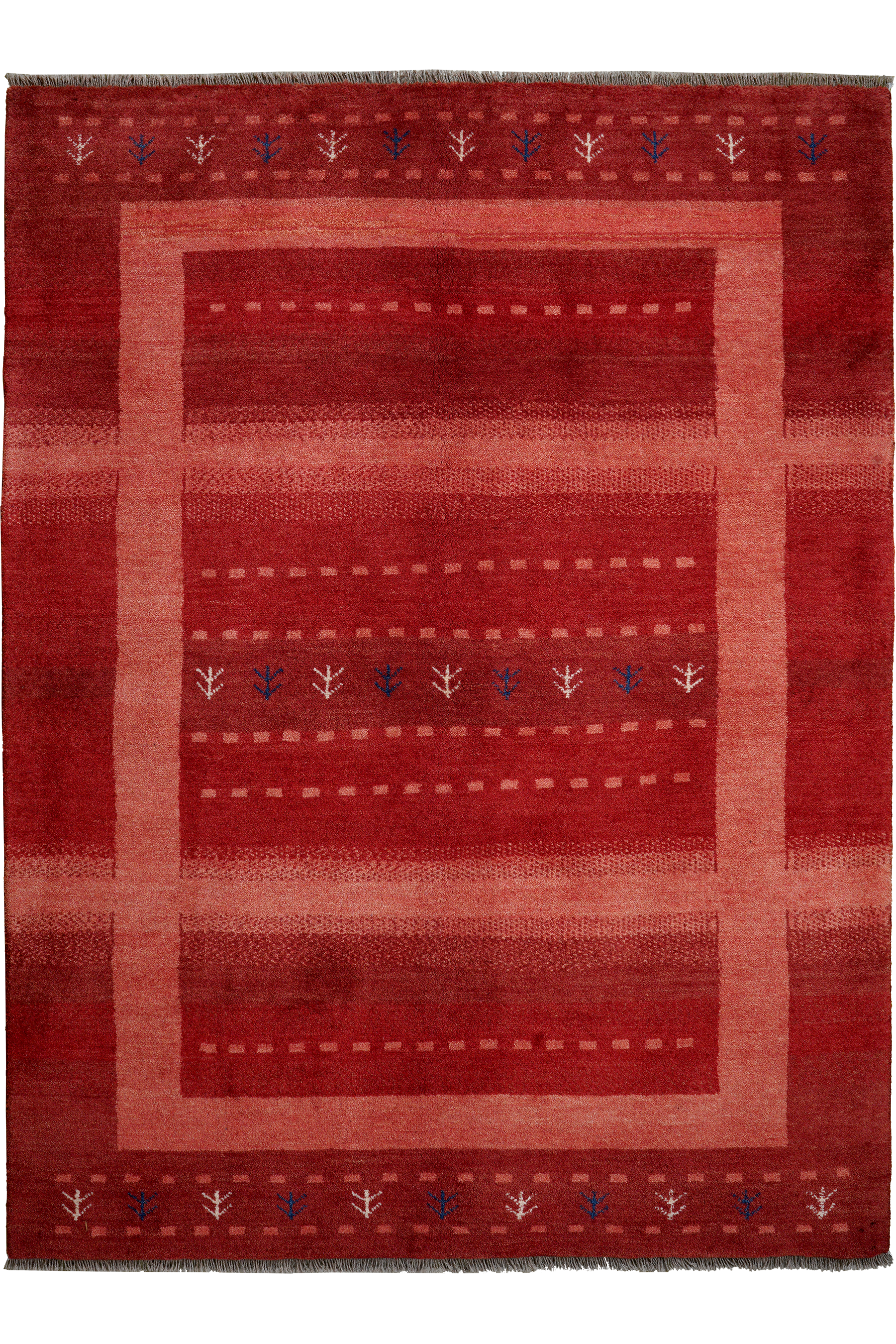 Rizbaf Gabbeh Rug Wool Red