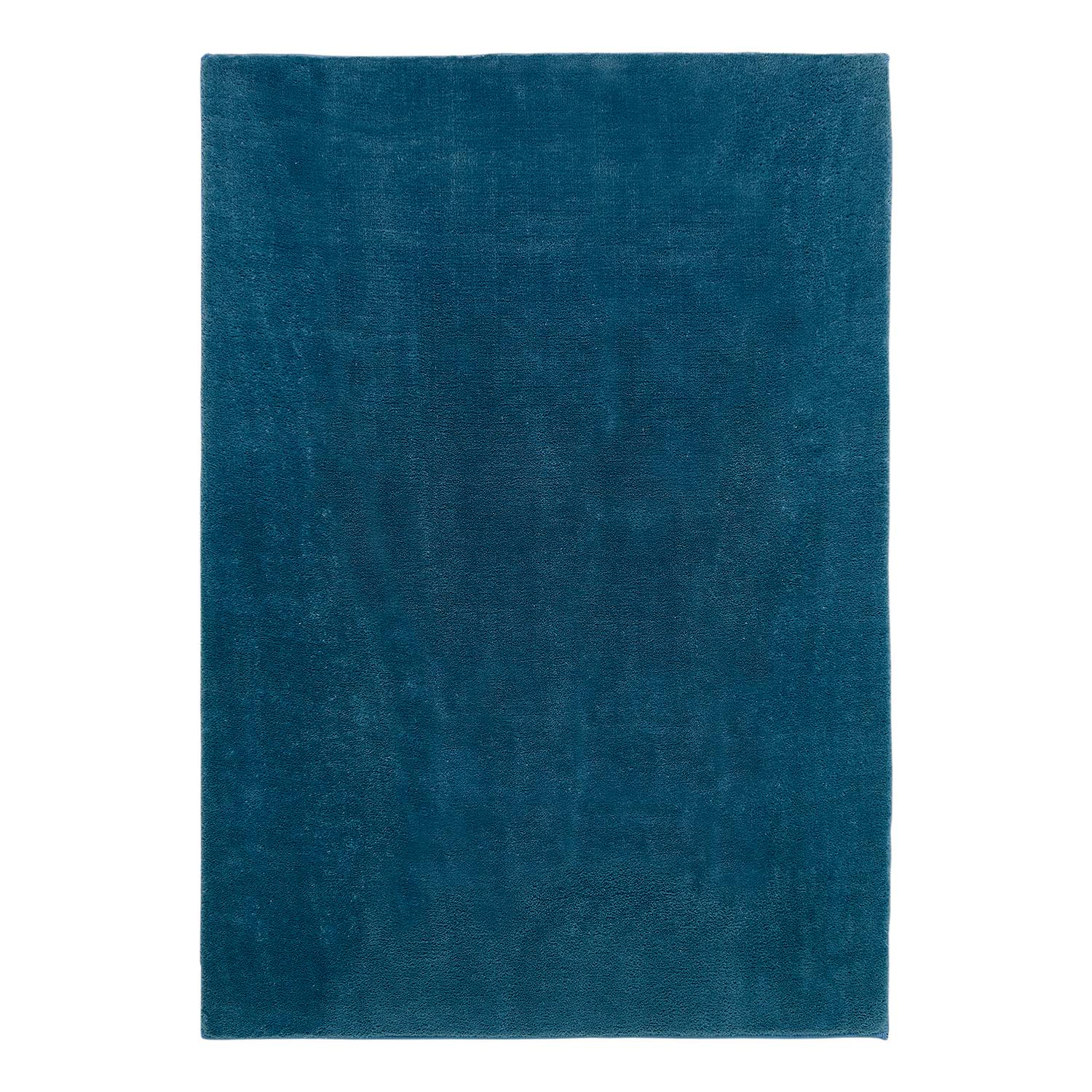 Orvieto Hochflorteppich Blau 60 x 130 cm