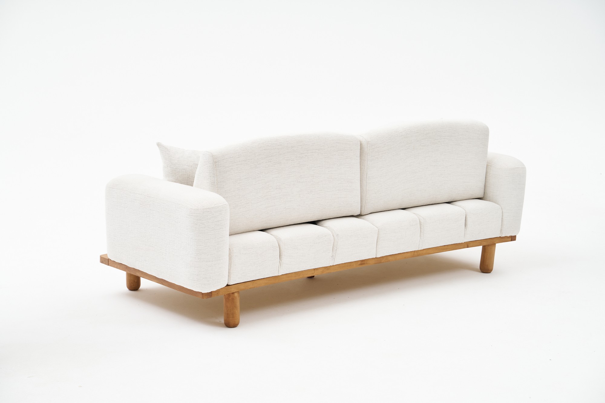 Rens Sofa 4-Sitzer Creme