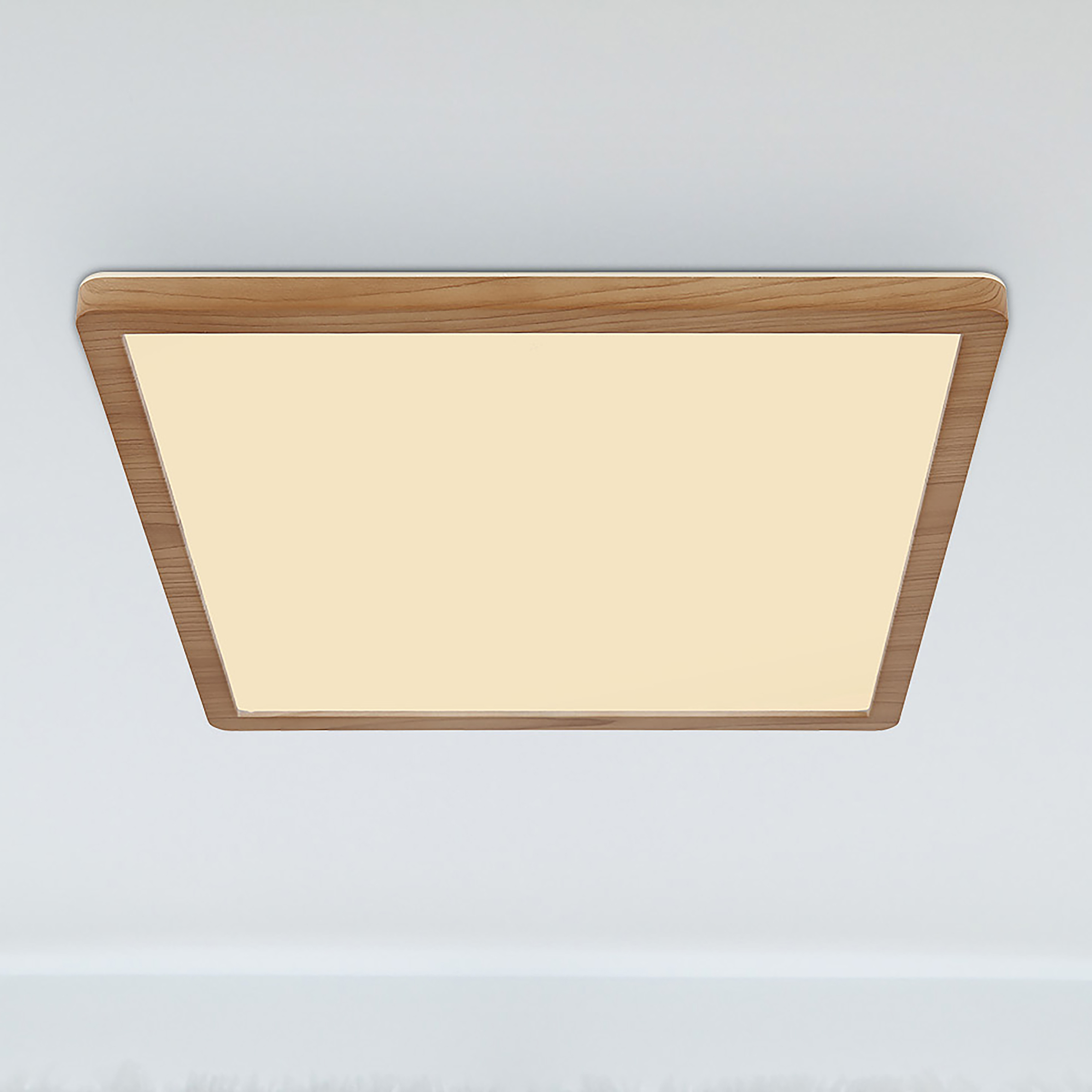 1-Flammig Sapana LED-Deckenleuchte Acrylglas Braun