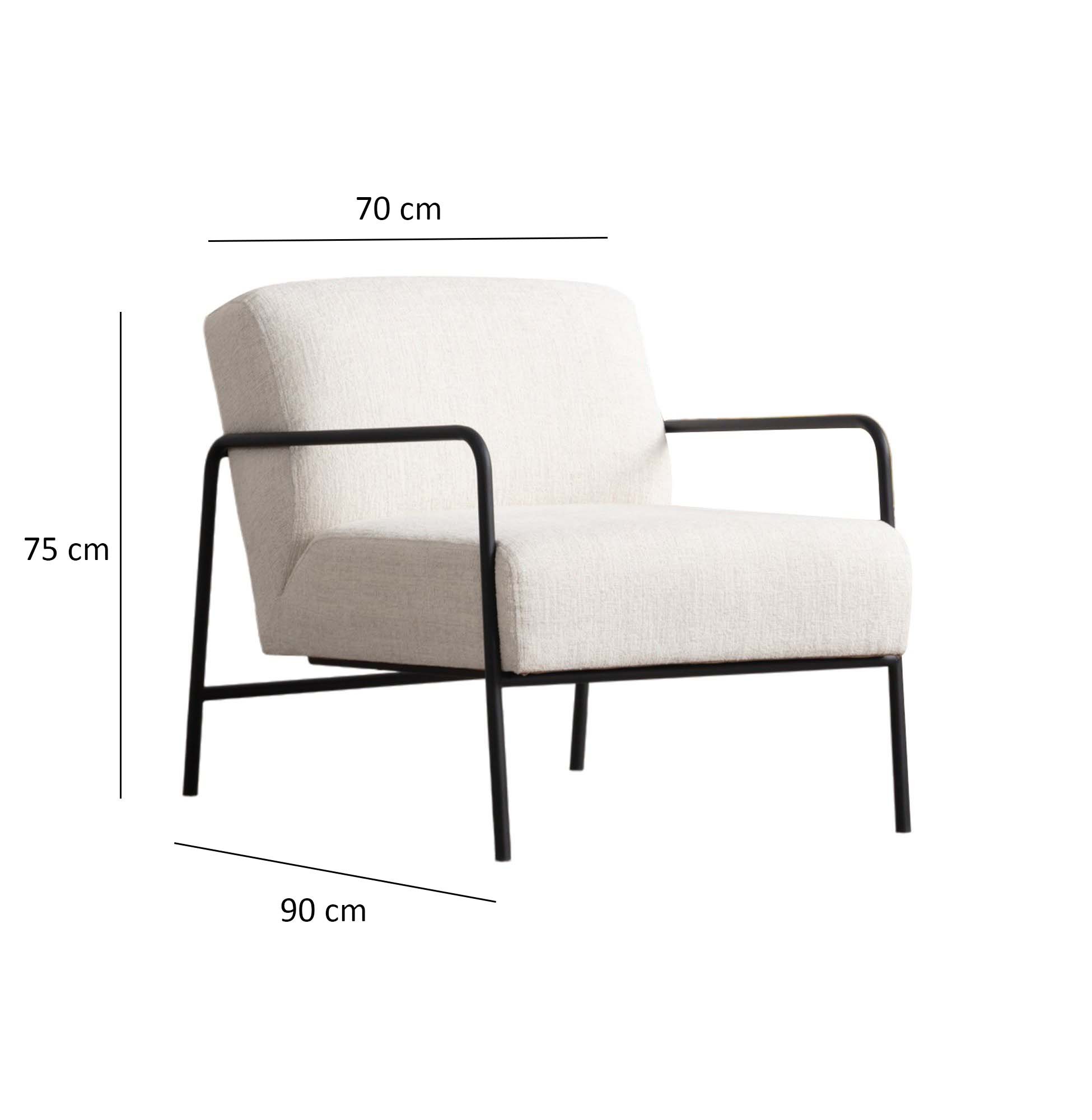 Eti Bergere Sessel Weiß