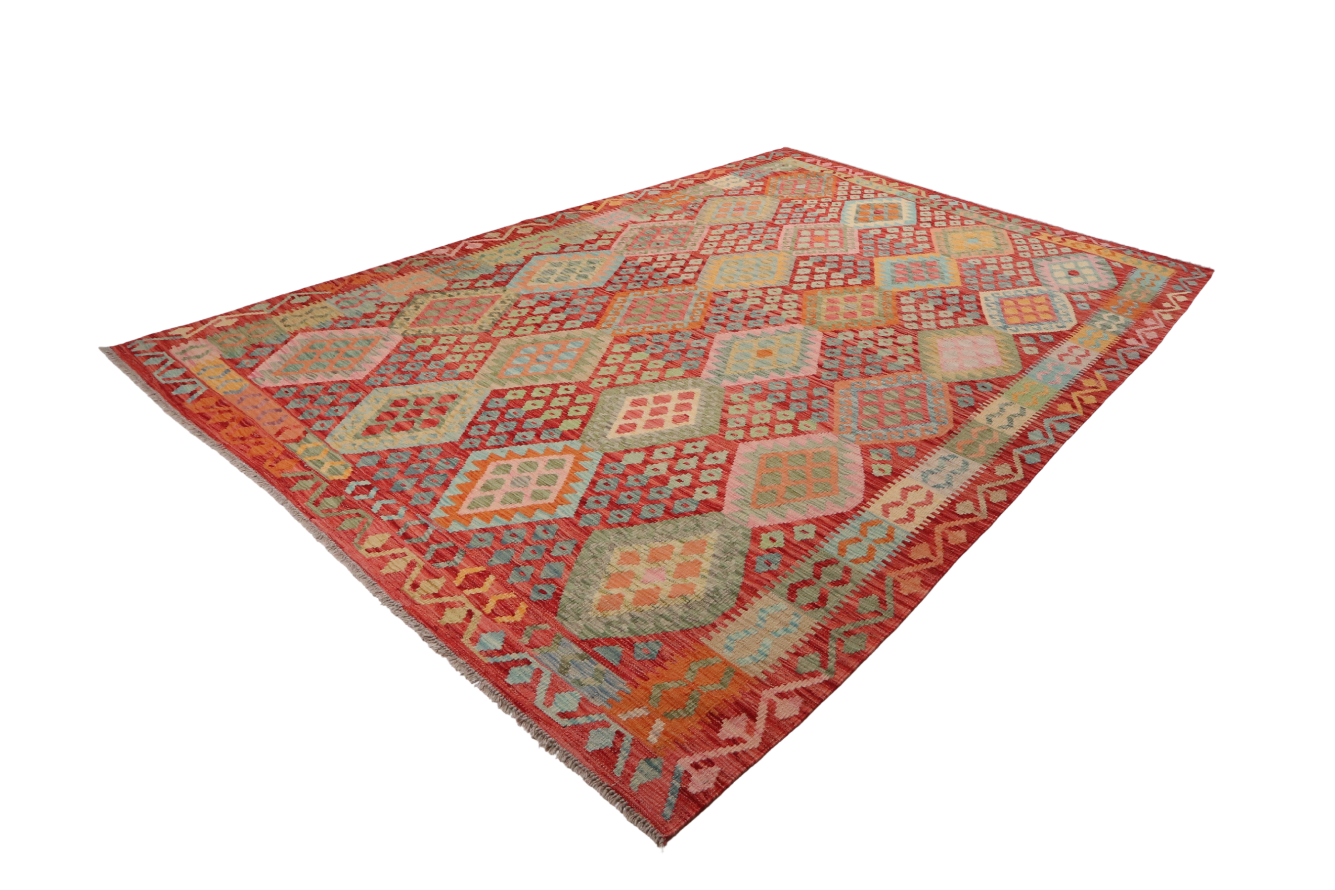 Kilim Hayat Wool Multicolored