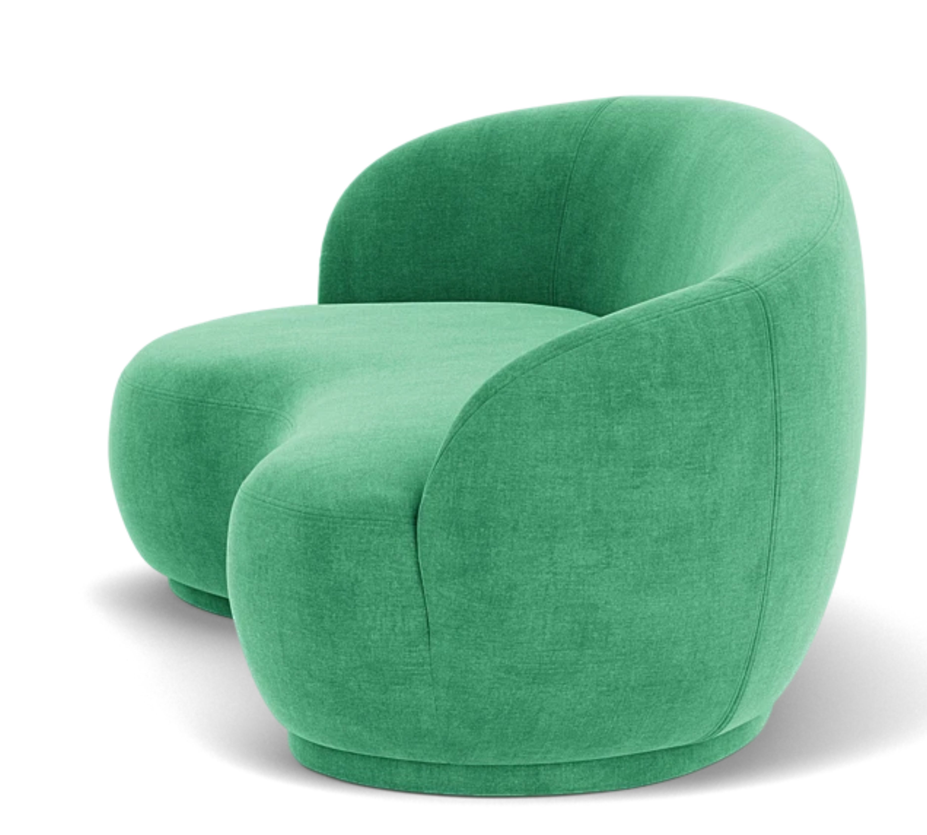 Rose Sofa 2,5-Sitzer Links Moss Grass Green