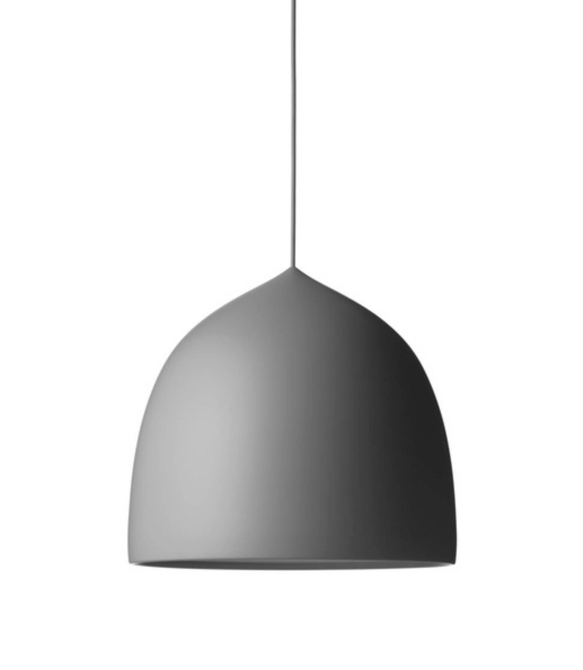 Suspence P2 Pendelleuchte Metall Kunststoff Grau