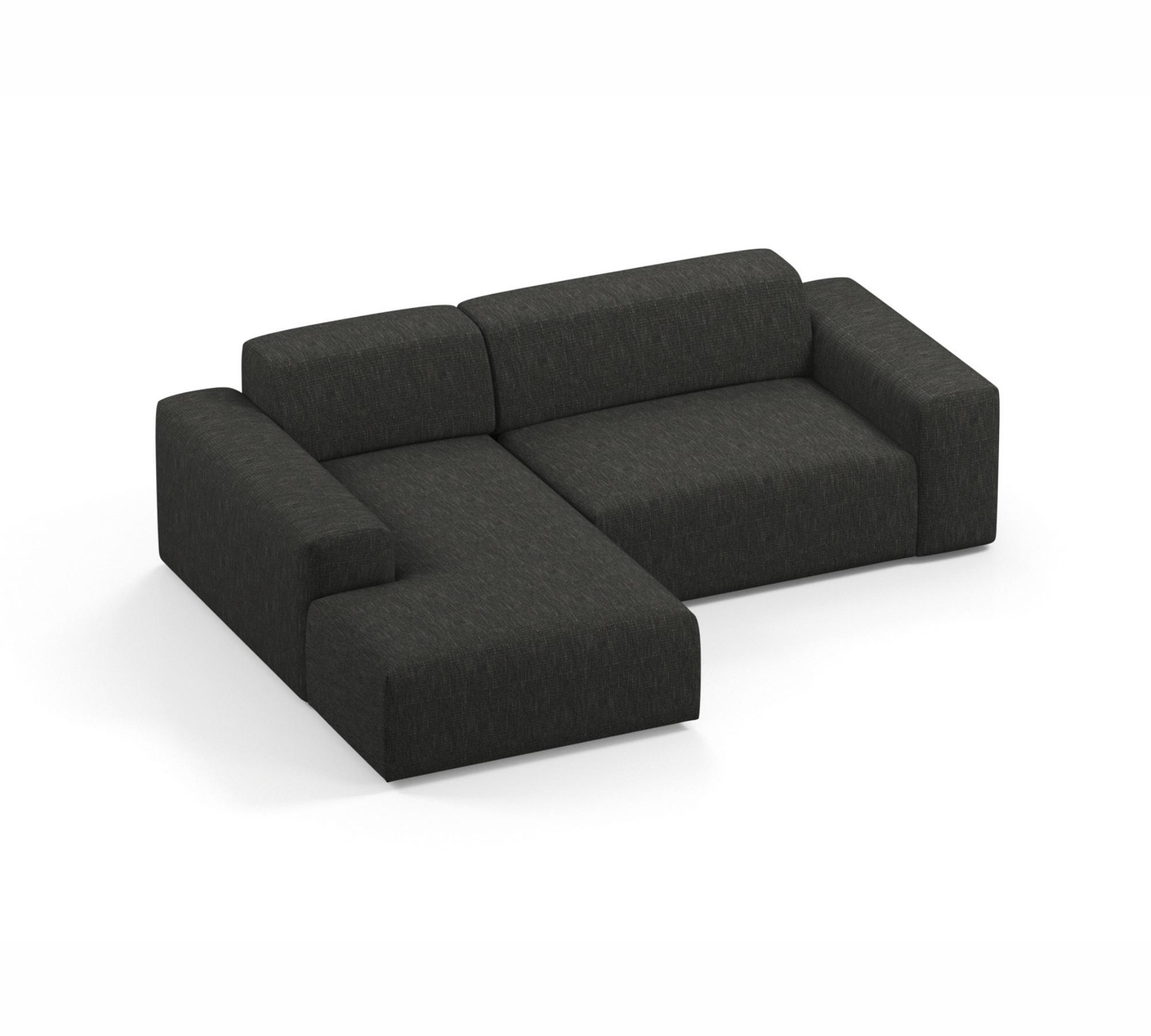 2-Sitzer Karen Récamiere Links Anthrazit