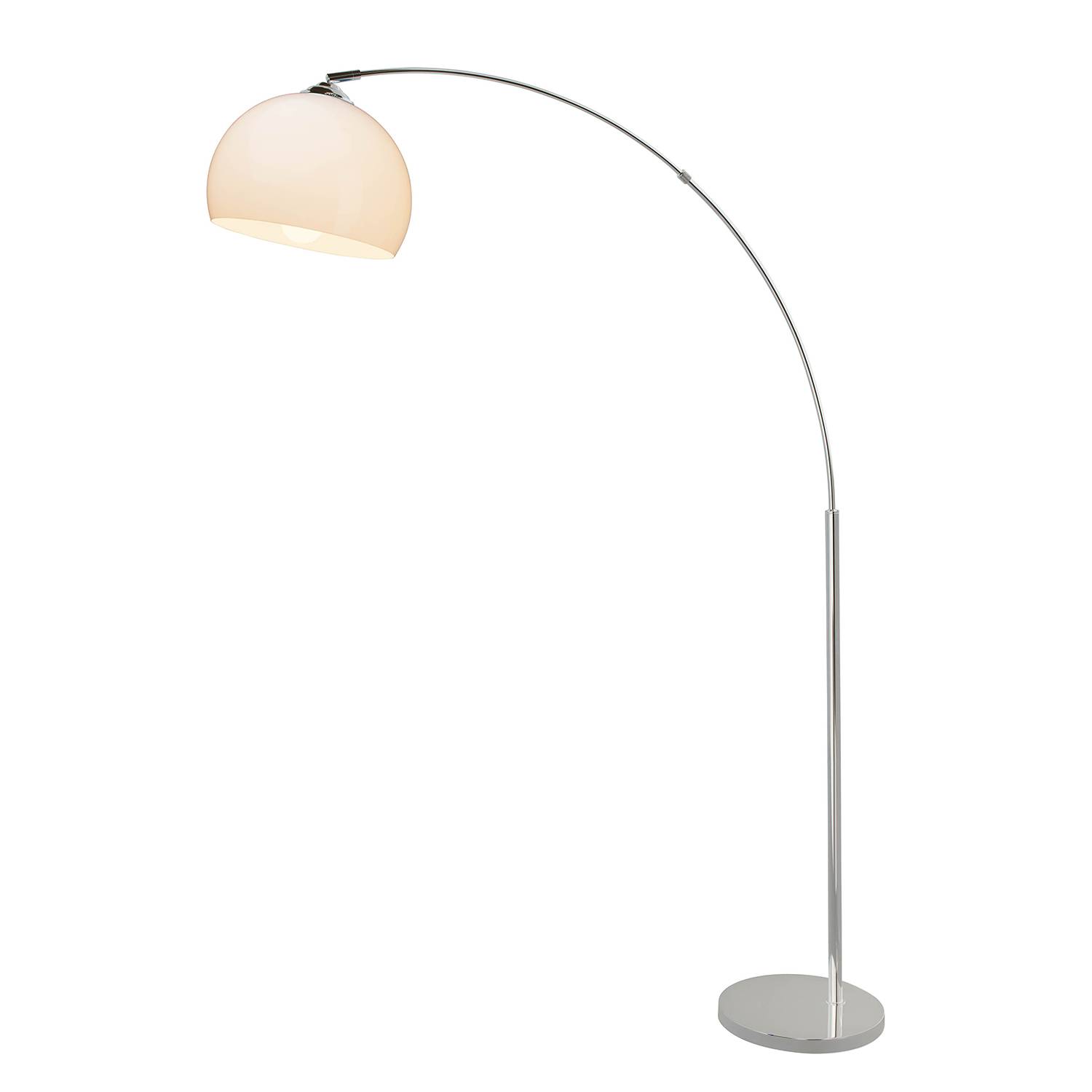 Floor Lamp Vessa 1-Light Acrylic Glass Steel