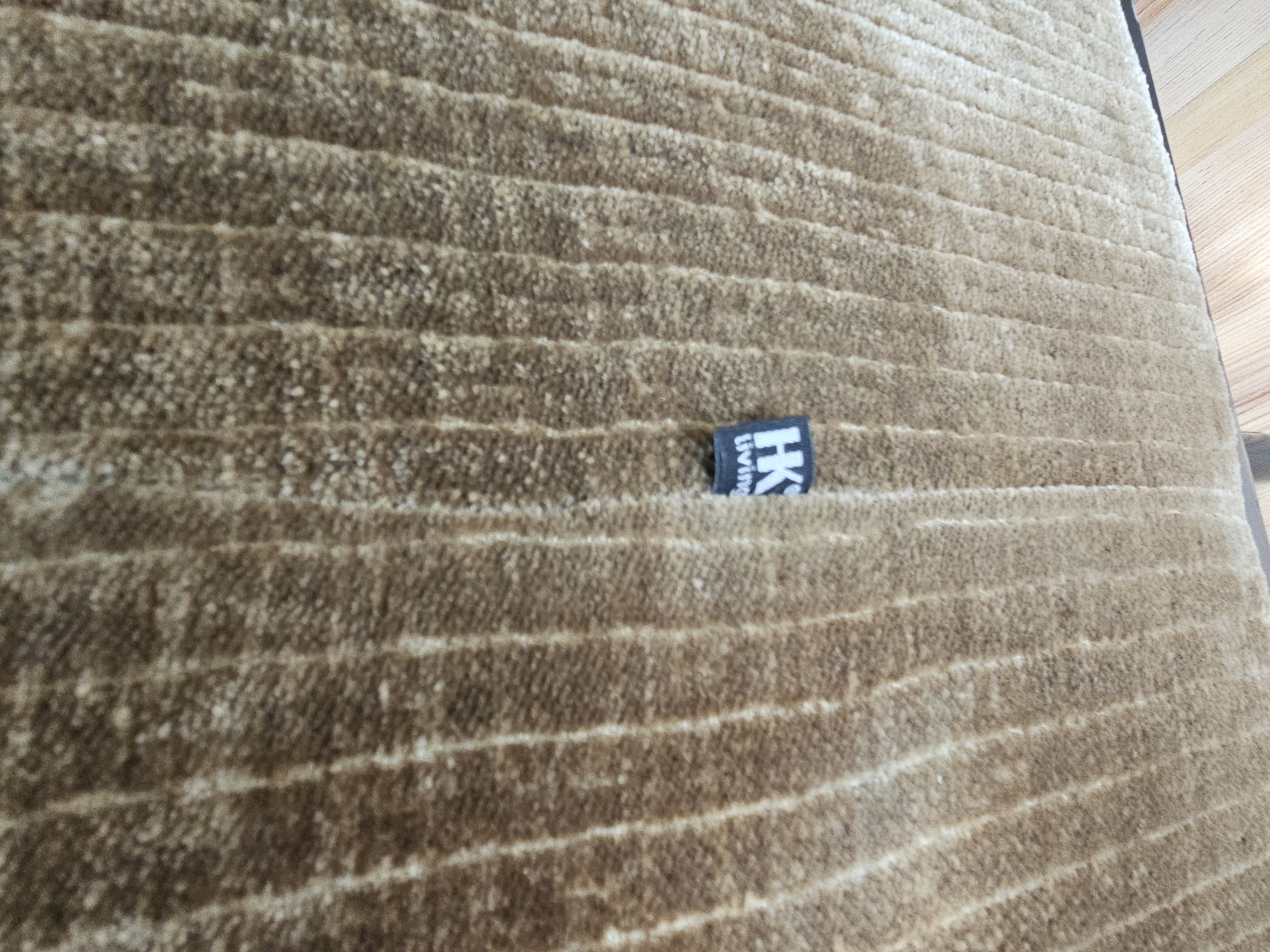 2-Sitzer Sofa Cordsamt Altgold