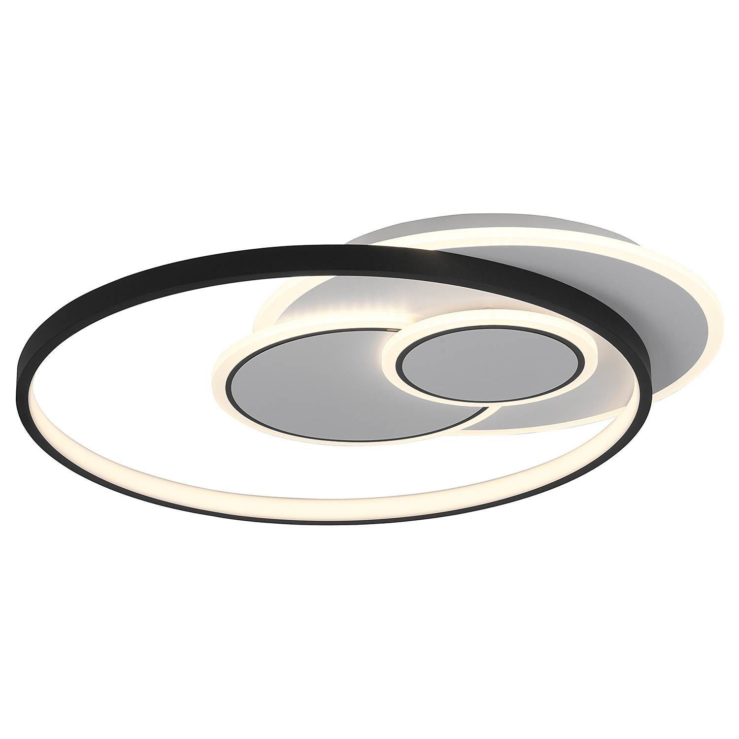LED Deckenleuchte Mailak Typ C 2-Flammig Aluminium Eisen
