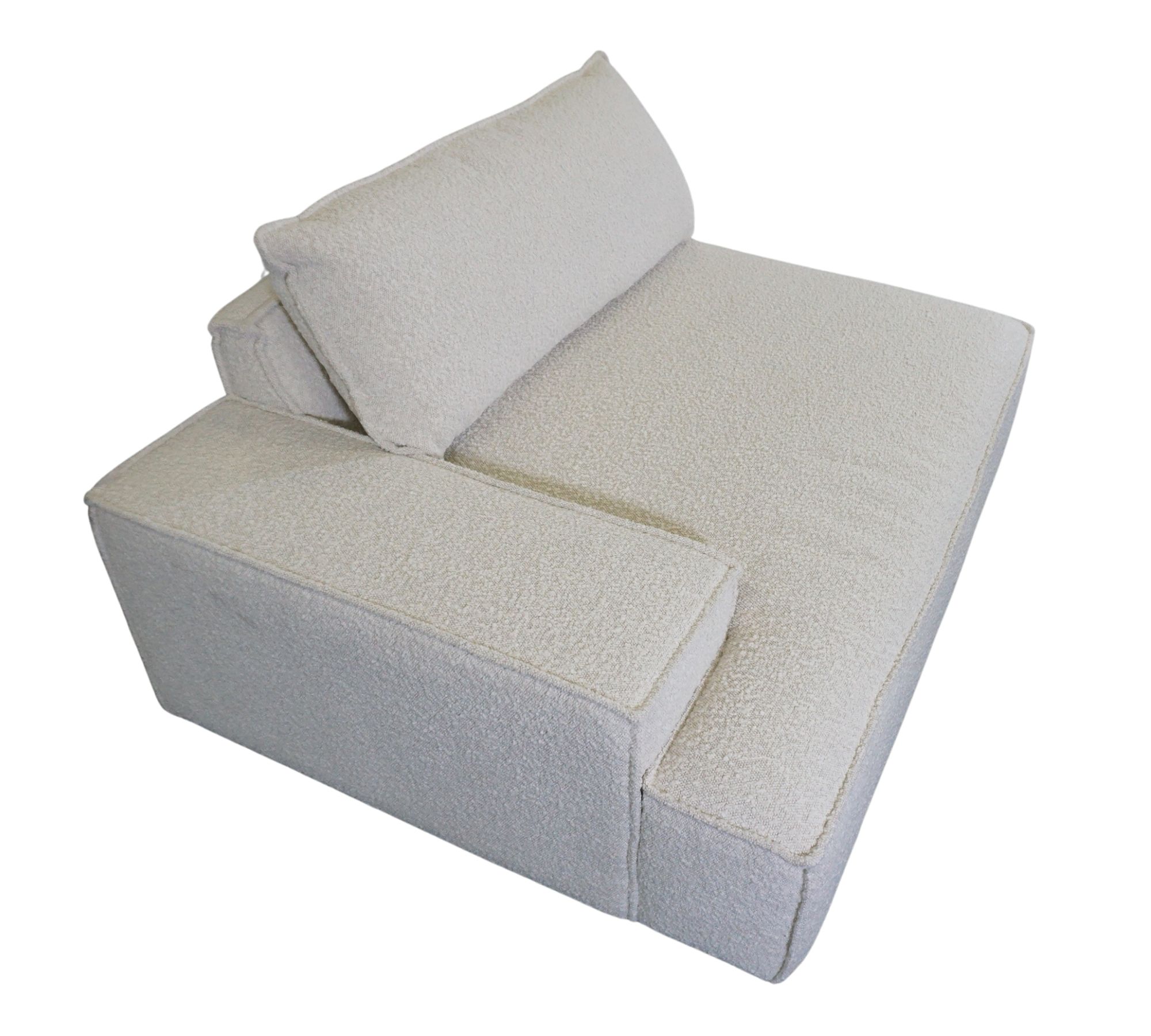 Daphne Modul 1-Sitzer Links Maya Cream