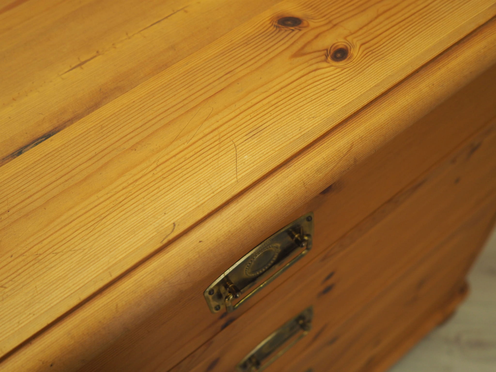 Chest of drawers Pine wood 2000s