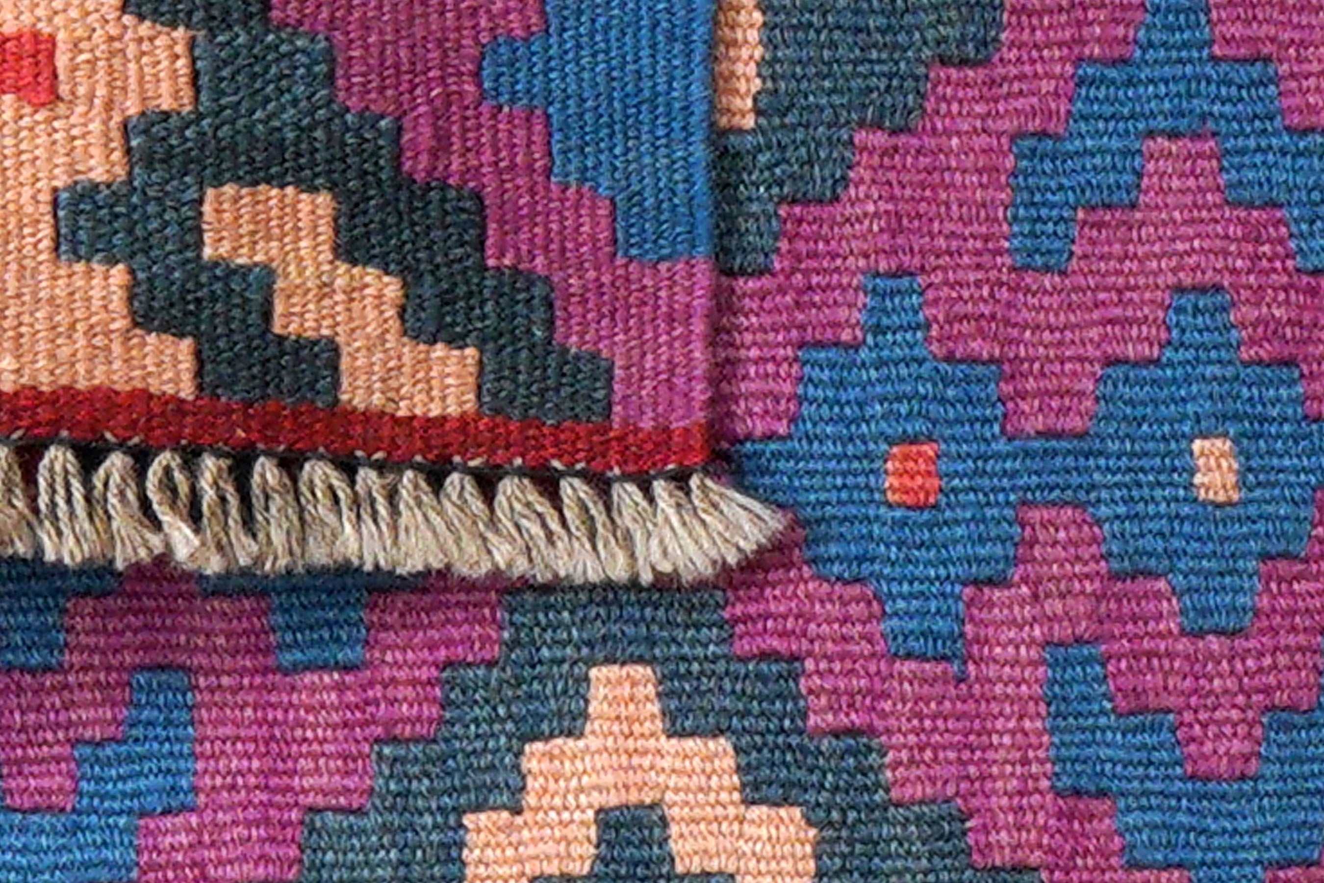 Kilim Gashgai Teppich Mehrfarbig