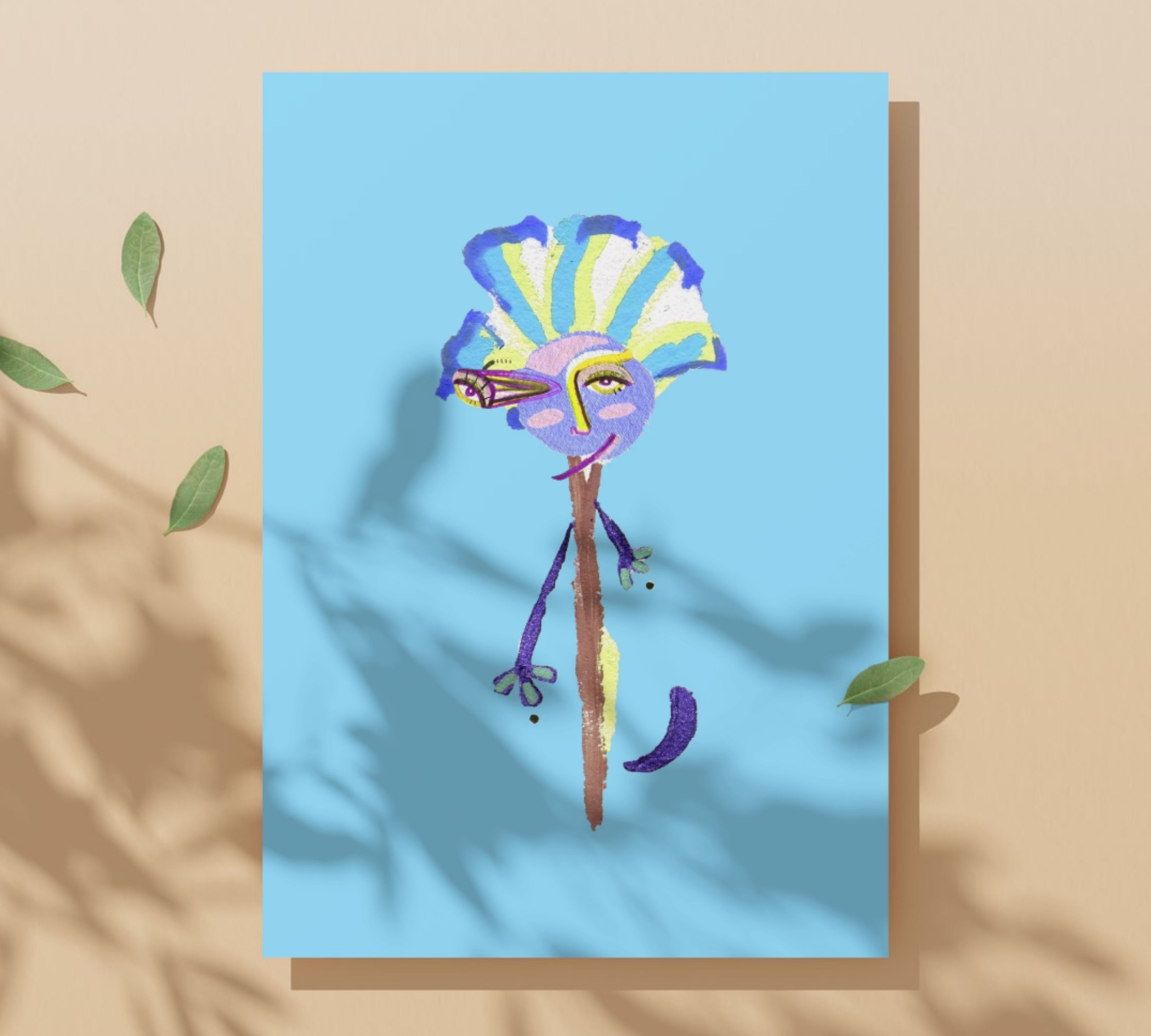 Clementinas Art Print Multicolored