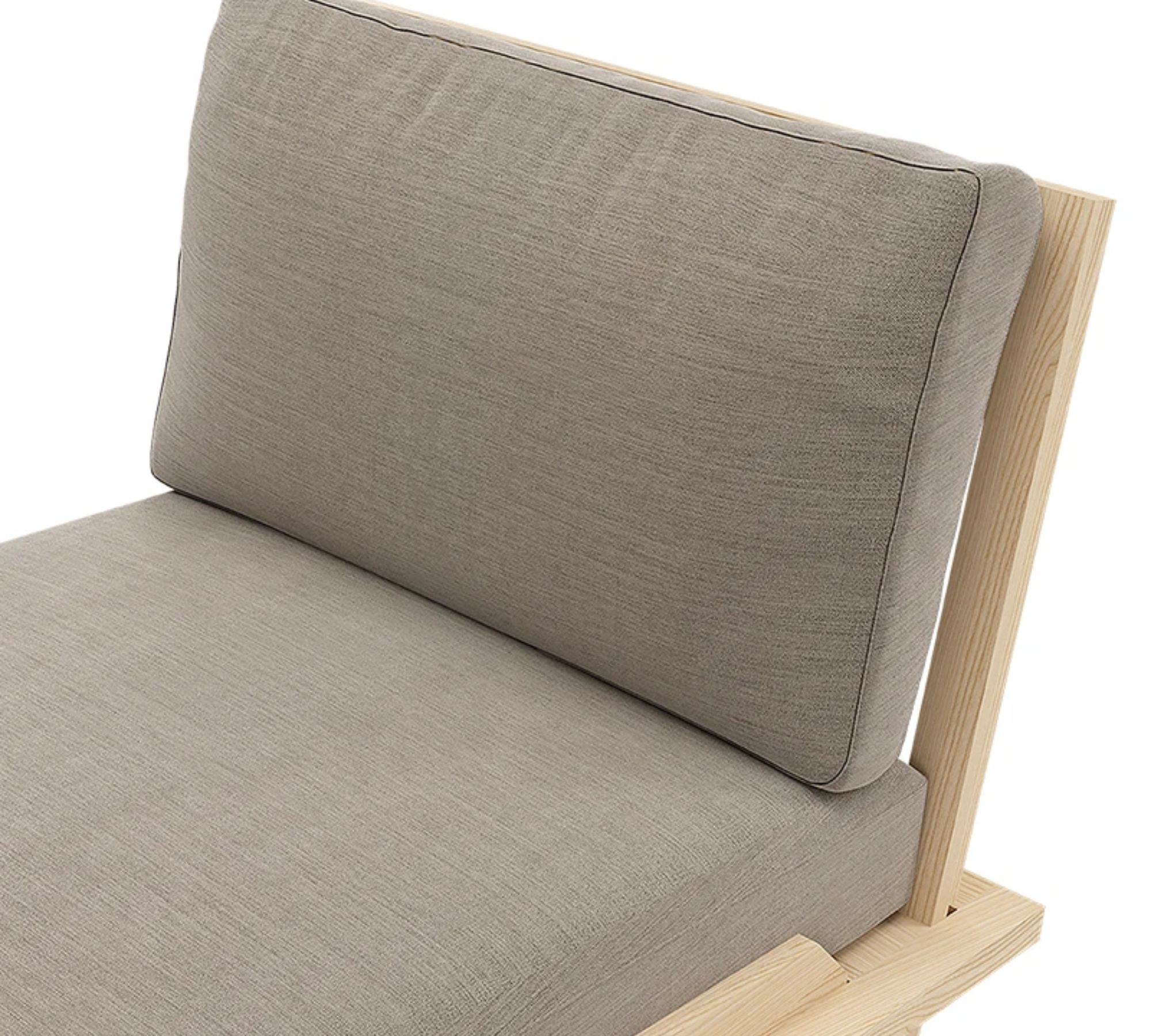 Wilson Chair Detachable Cushion Forest Mole