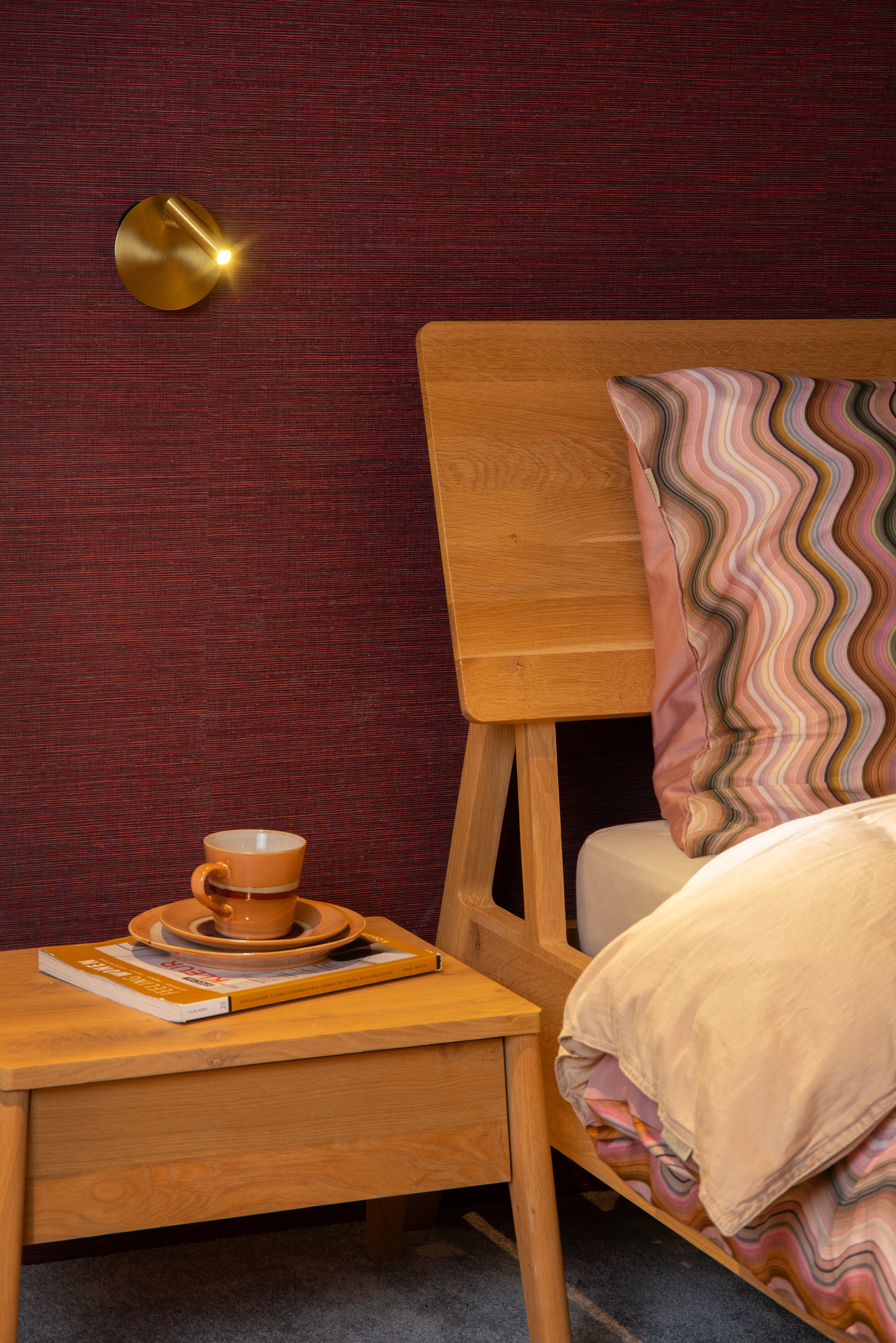 Jolijn Typ A Akku Wandleuchte Eisen Gold