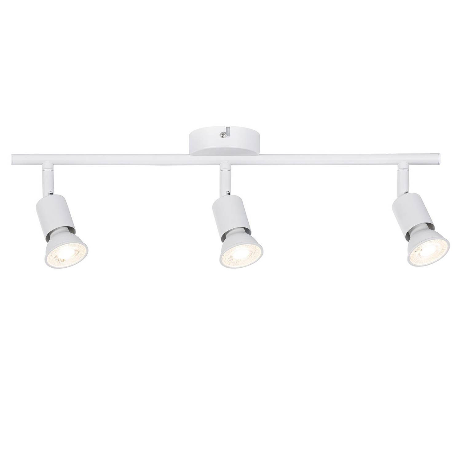 Carolina VII Ceiling Light Aluminium White