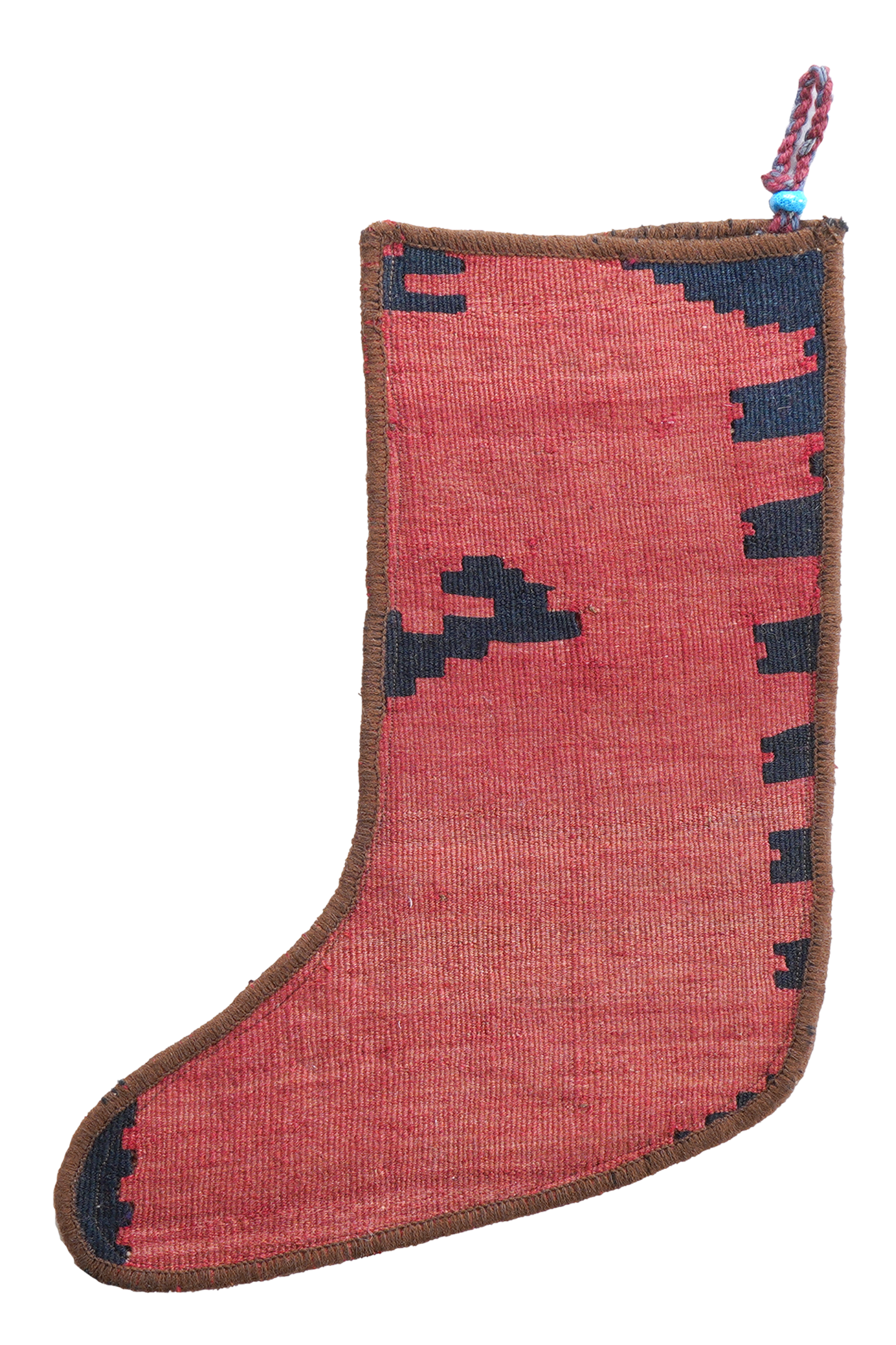 Weihnachtsstrumpf Wolle Mehrfarbig 41x56cm