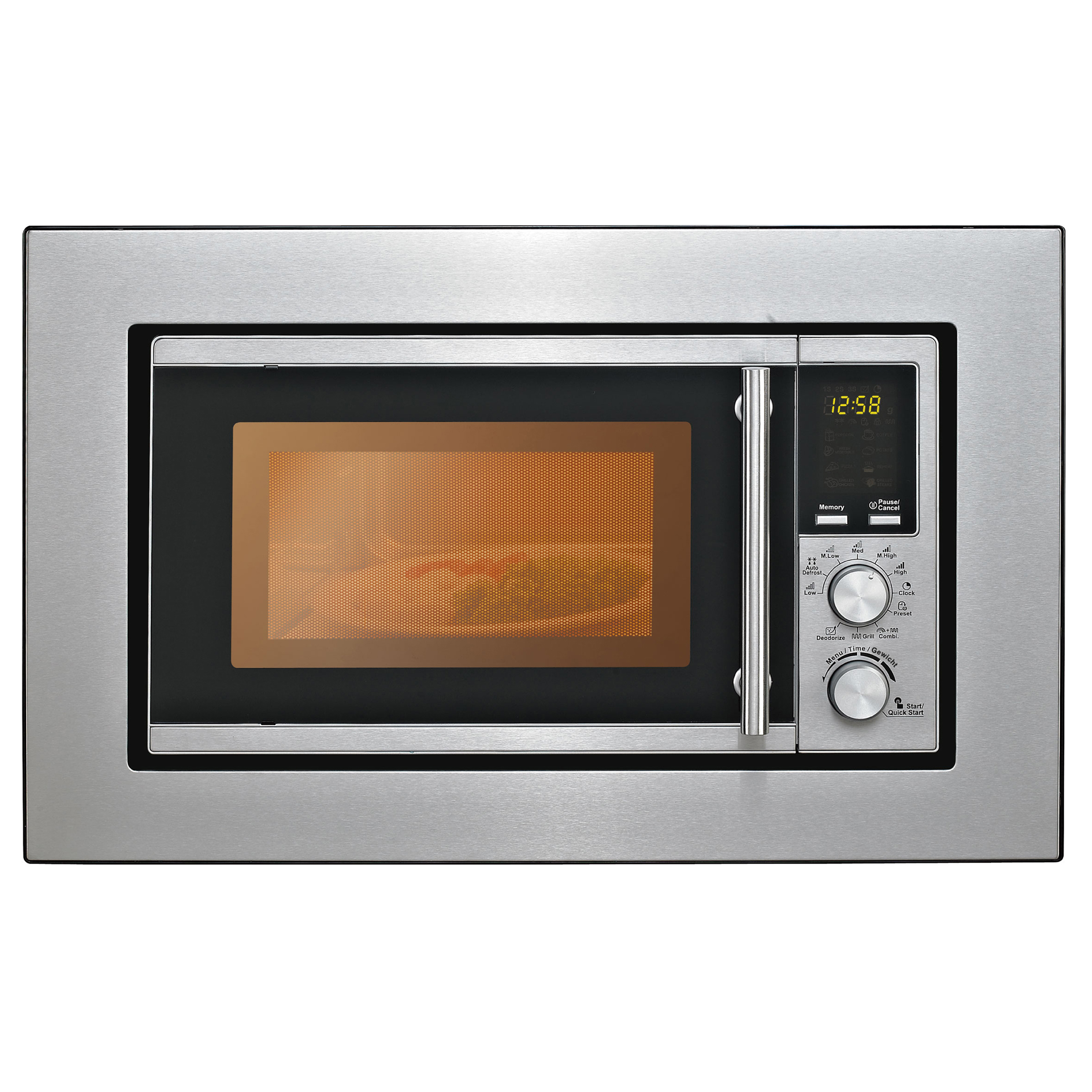 Einbau Mikrowelle EBM-G 880E Silber