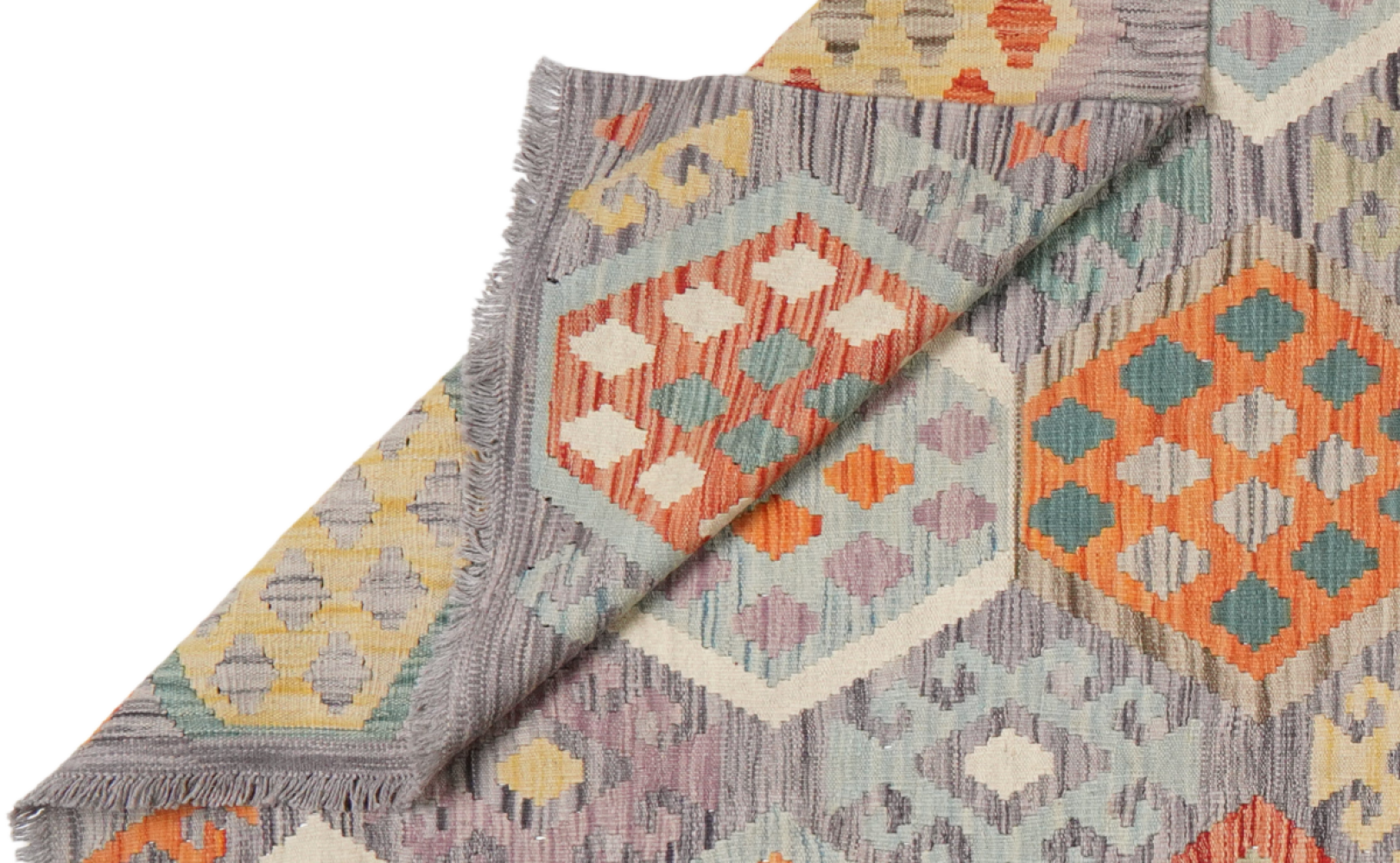 Kilim Iman Wool Multicolor