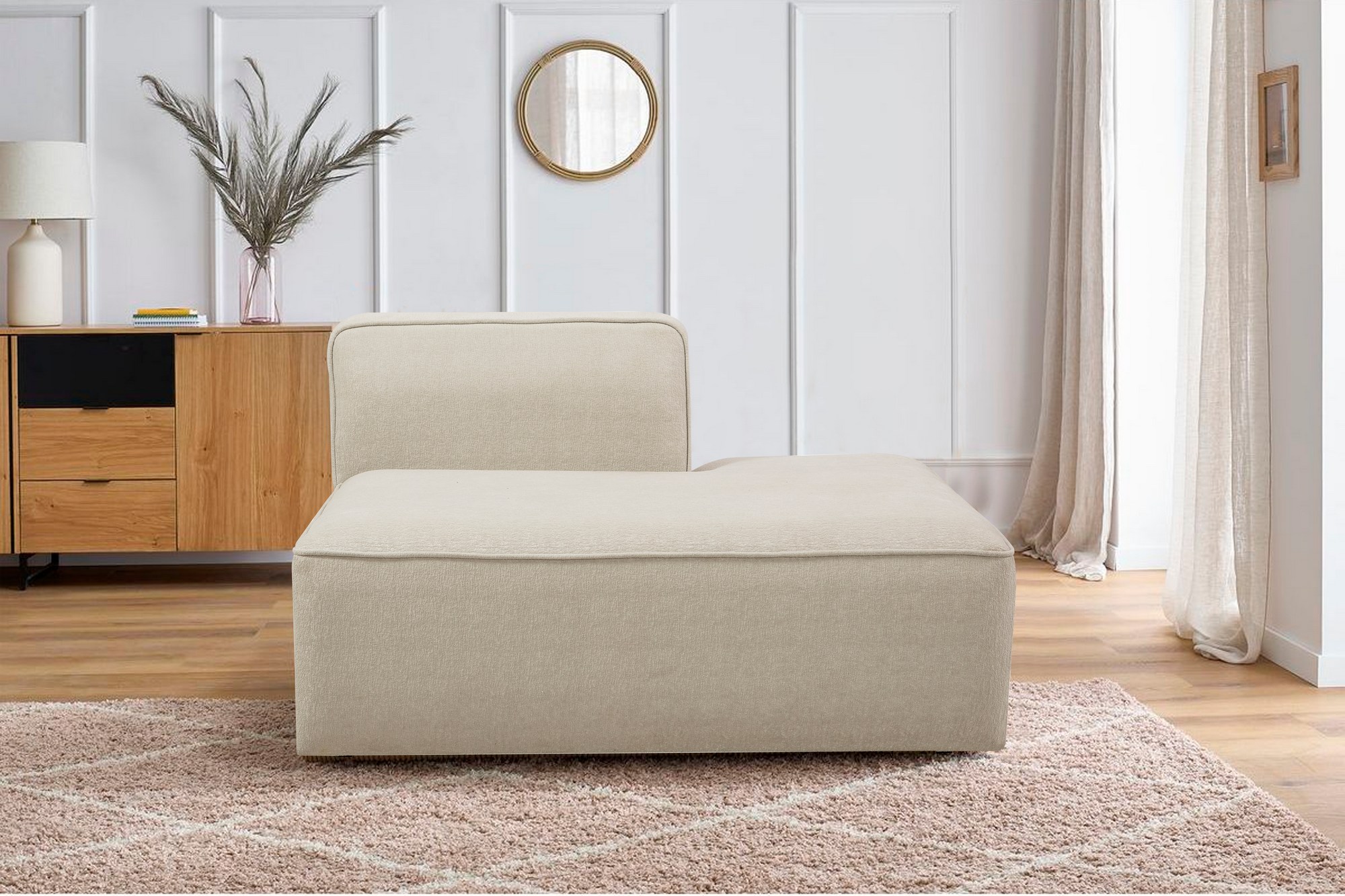 More M Sofa 1-Sitzer Creme