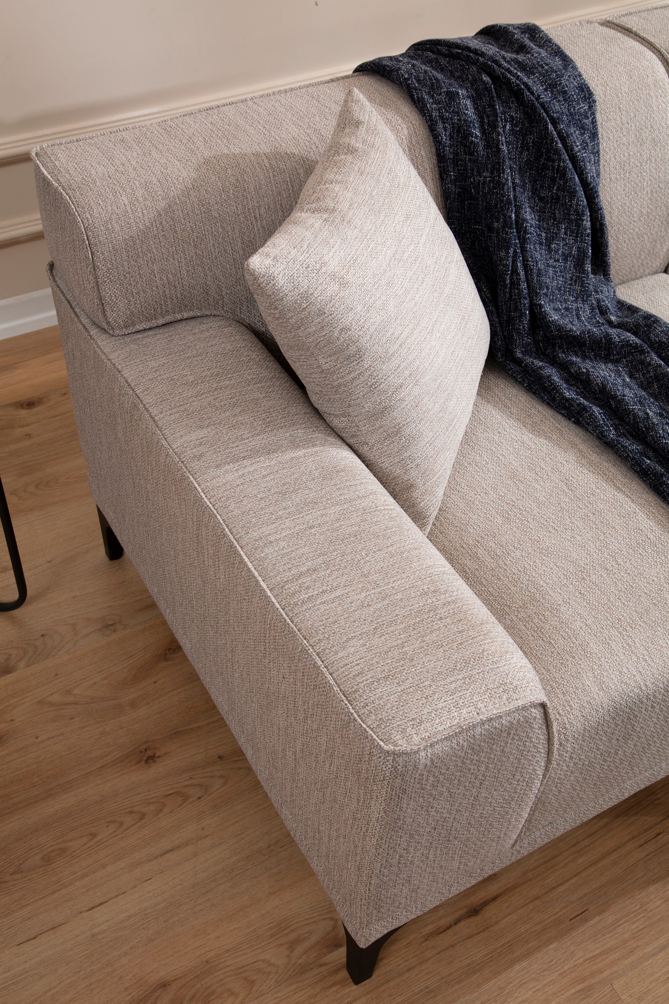 Petra R Corner Sofa White