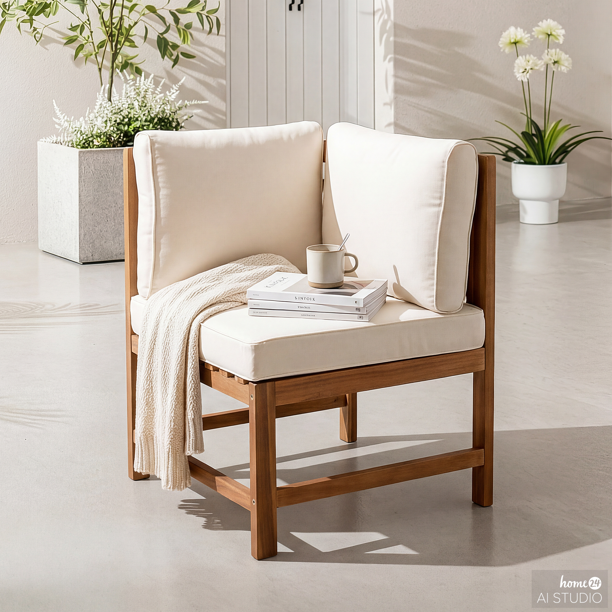 Dining Eckelement Bayton Akazie Beige