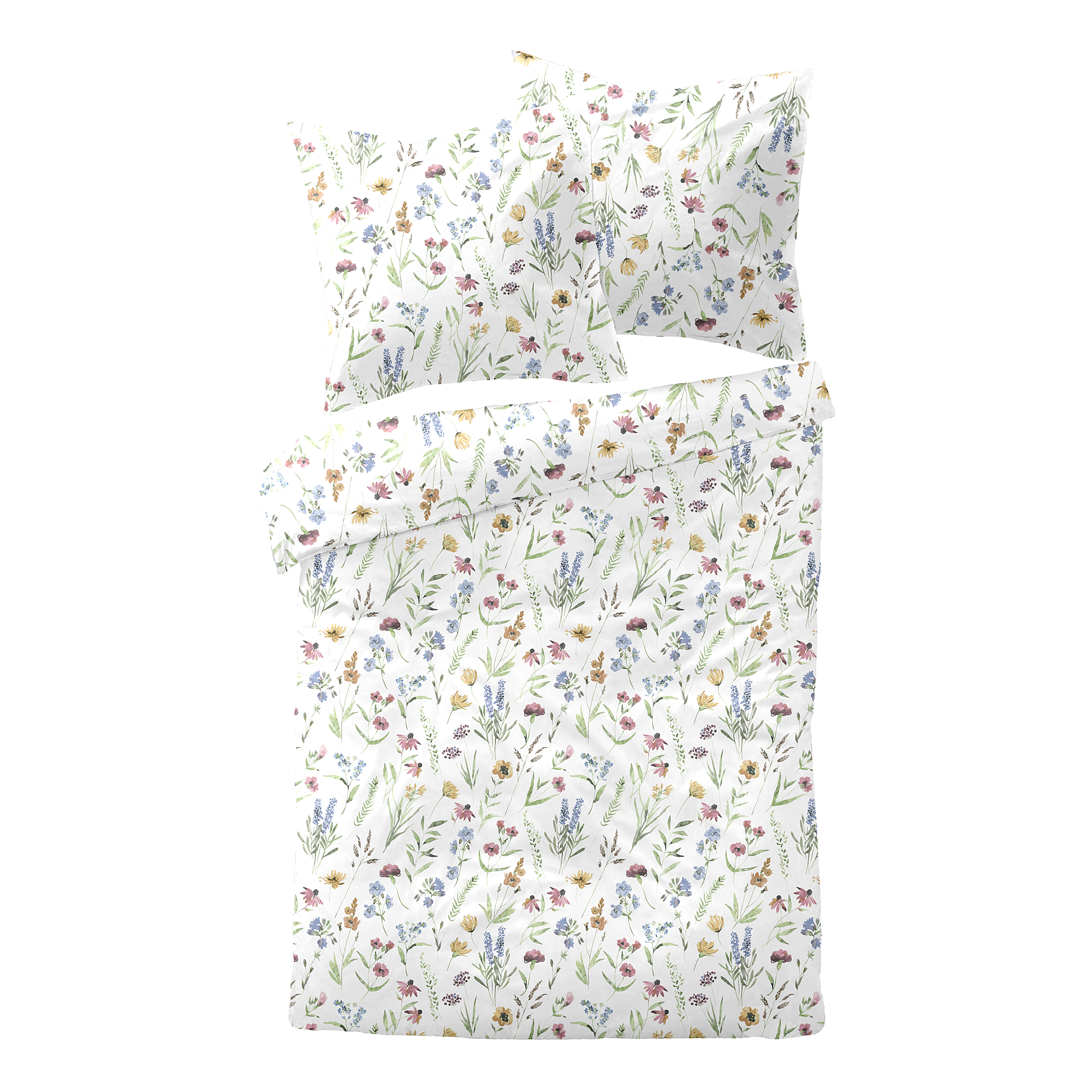 Koyti Bettwäsche Mako Satin Bunt 