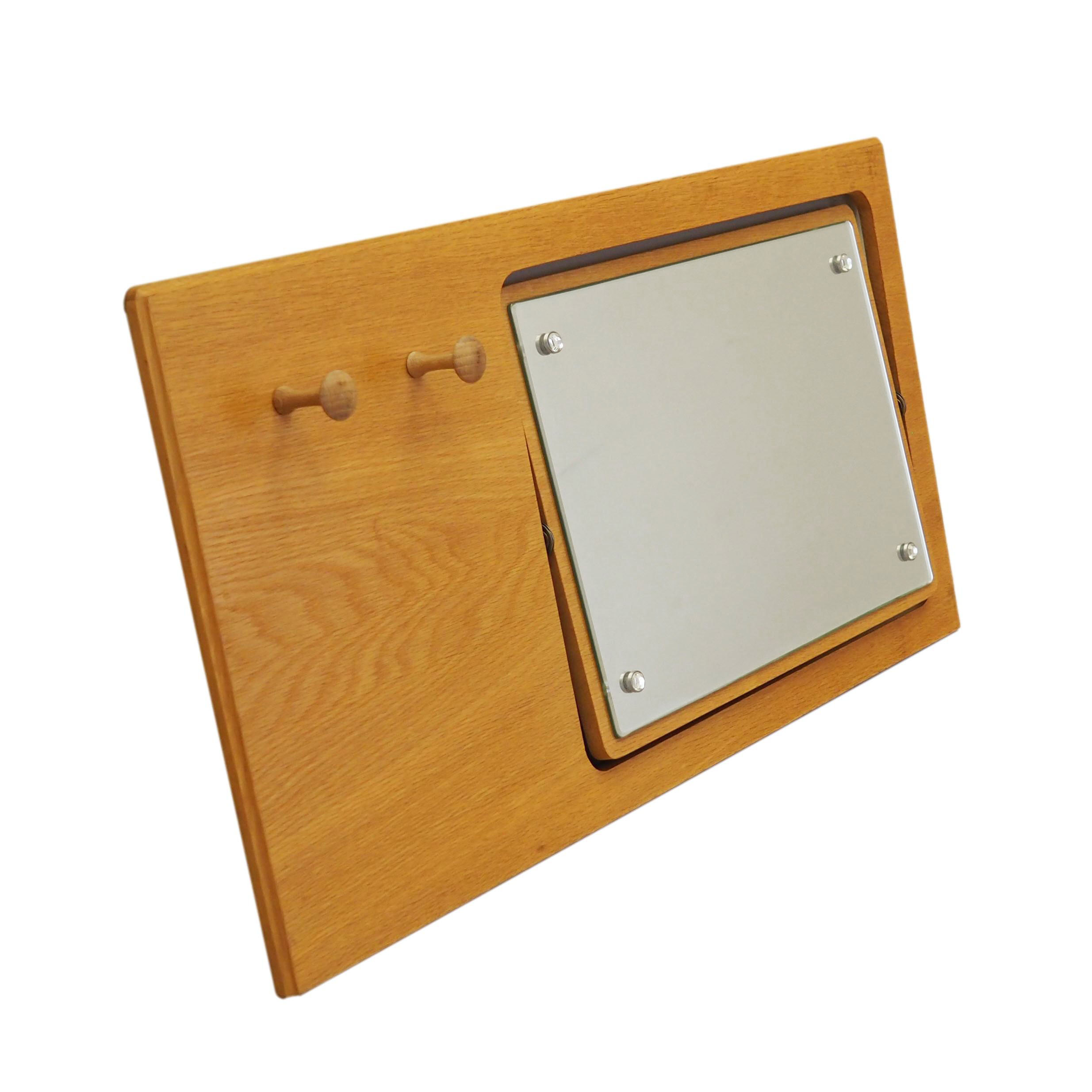 Wandgarderobe mit Spiegel 1980er Jahre