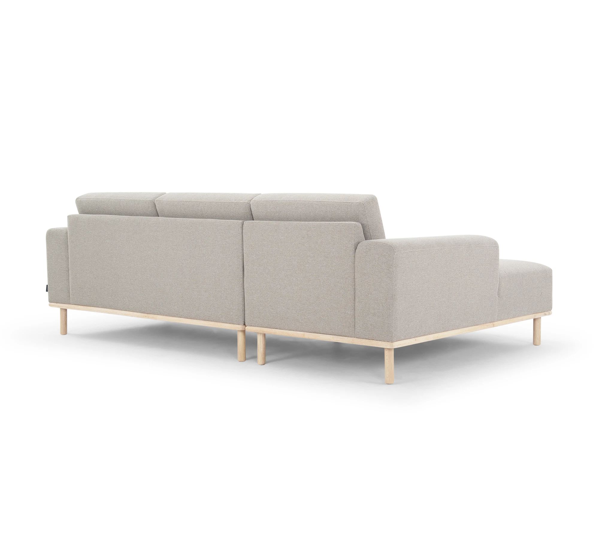 Vilmar Sofa mit Récamiere Links Agnes Brown