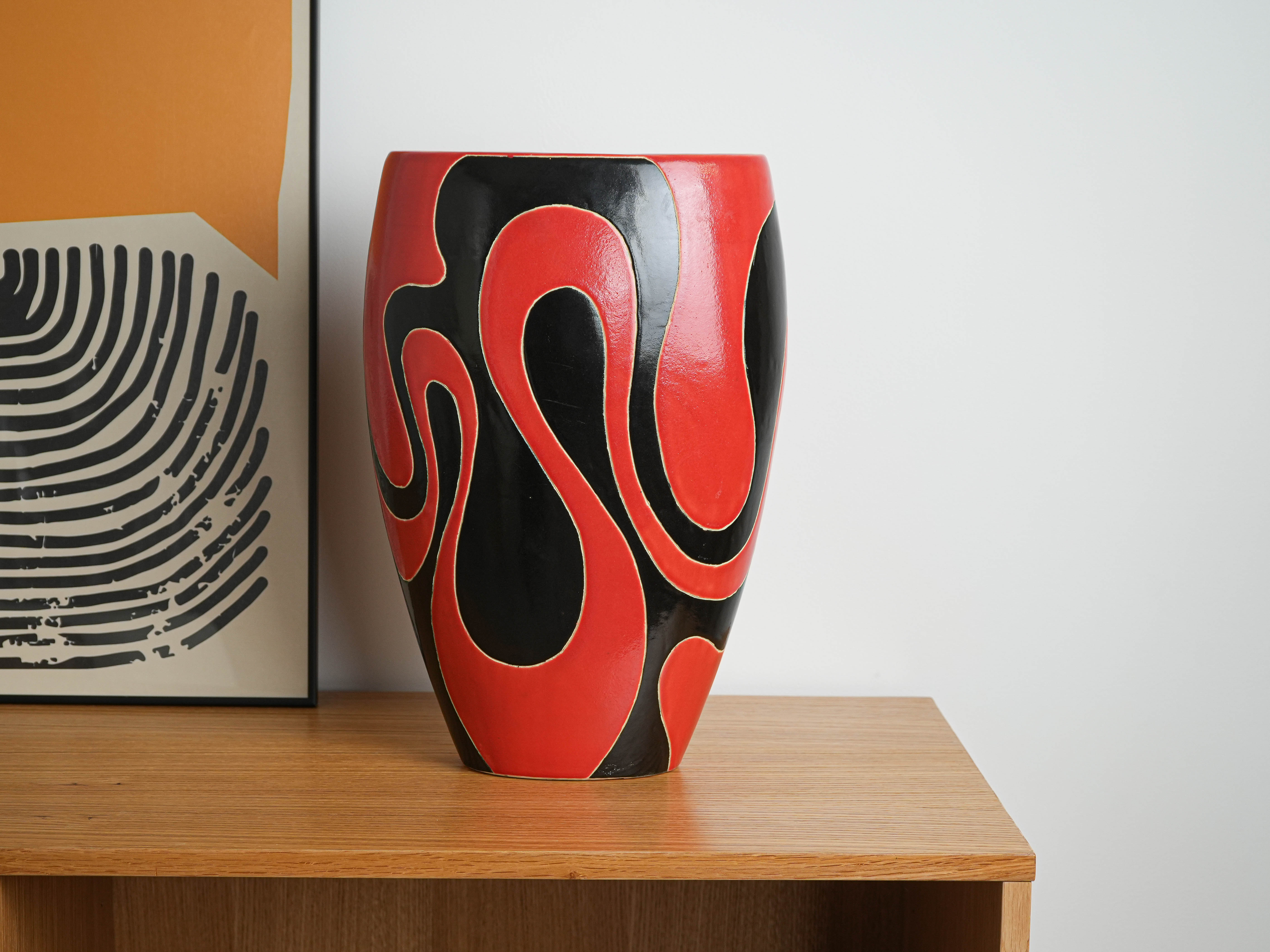 Ceramic vase 1970s