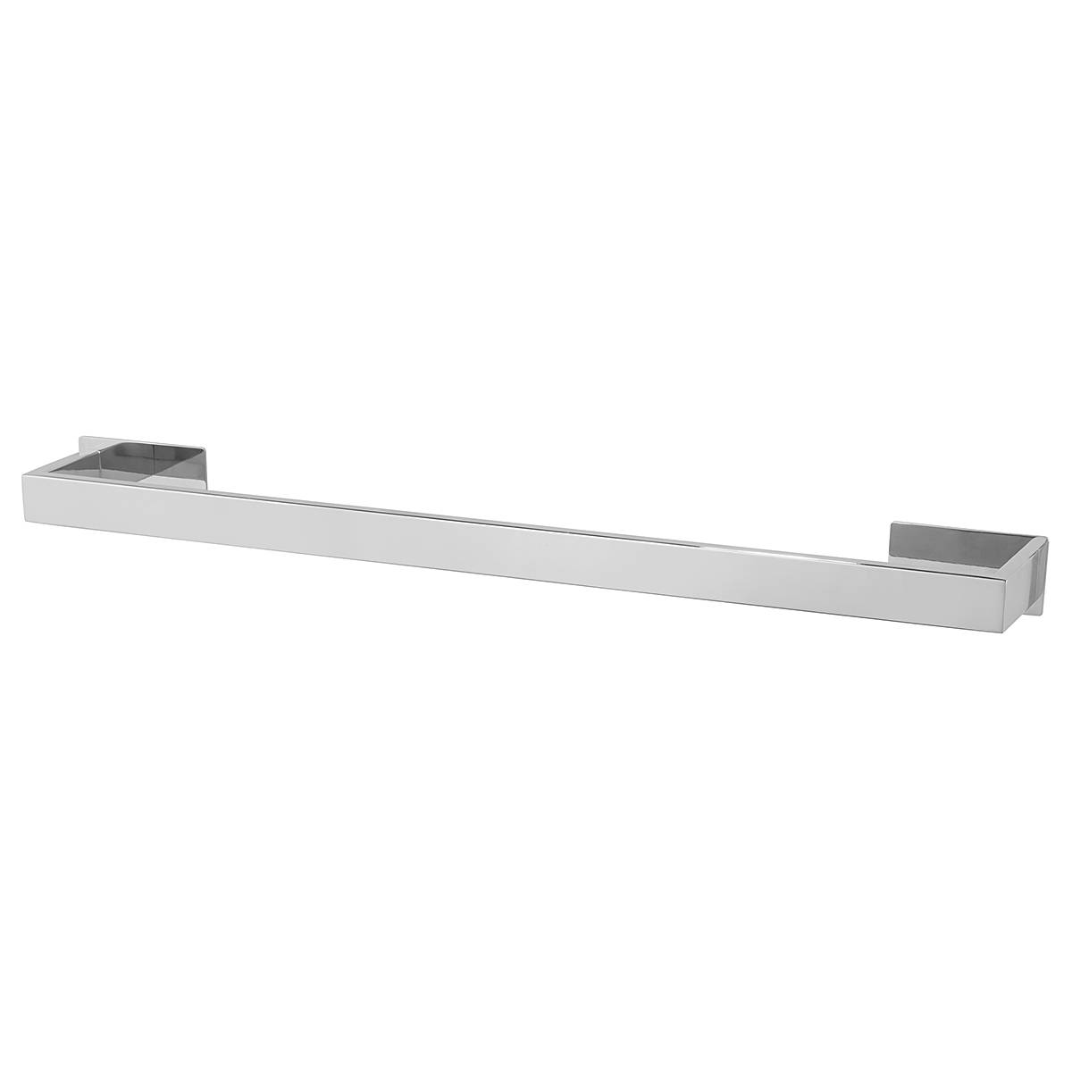 Badetuchstange Genova Edelstahl Silber Breite: 61 cm
